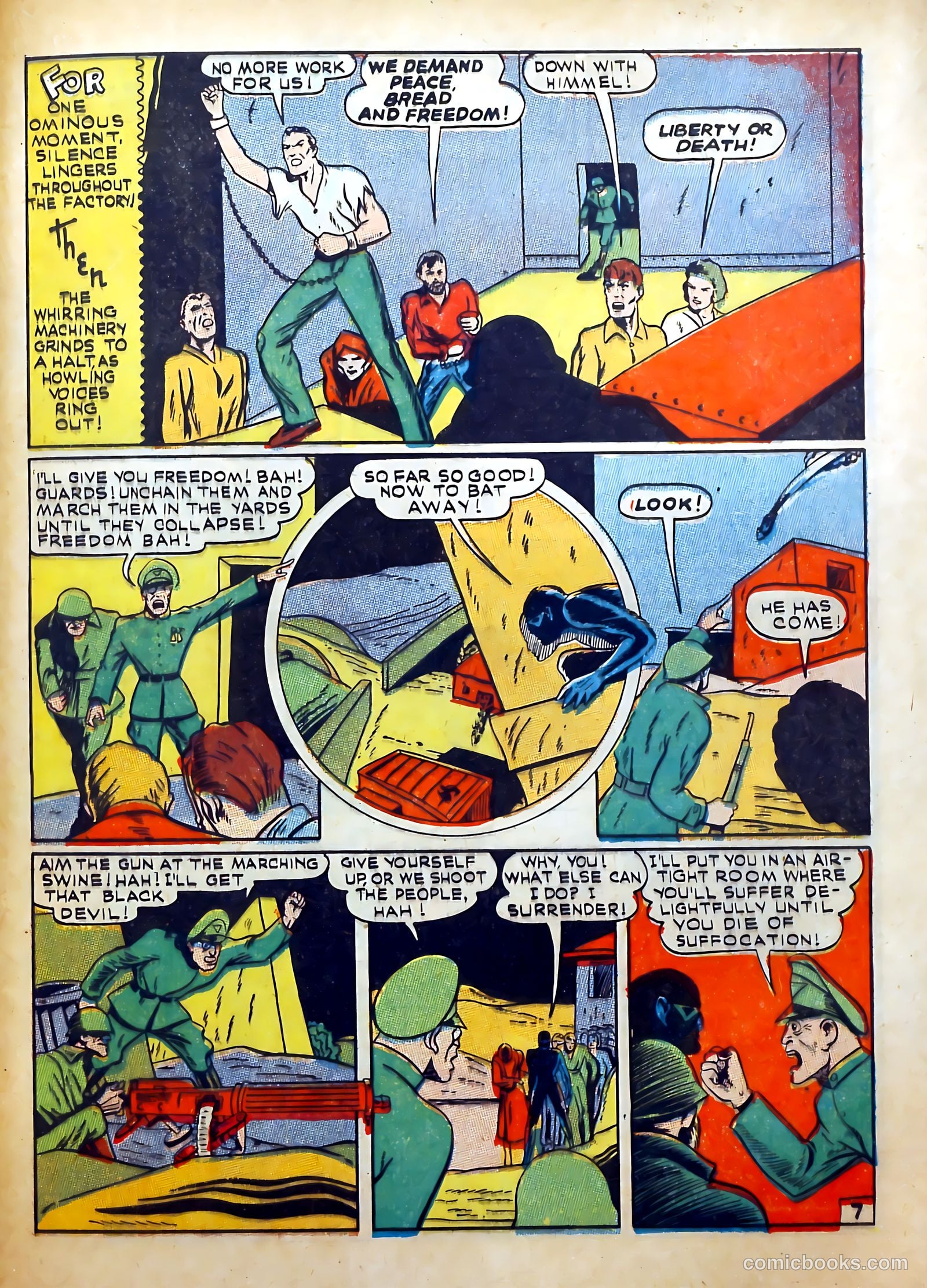 Captain Battle Comics #5 — page 63 of 68
