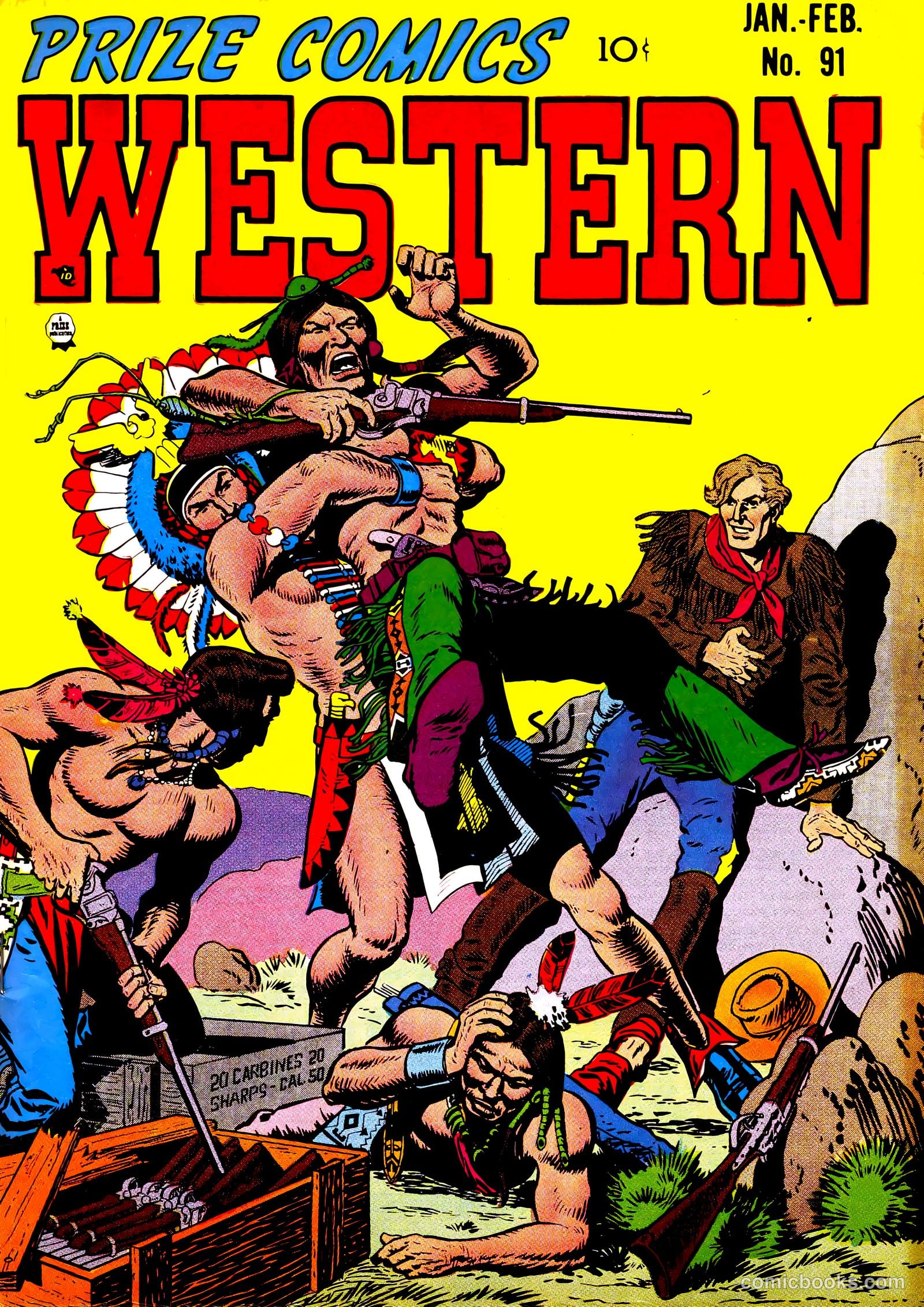 Prize Comics Western #91 — page 1 of 42