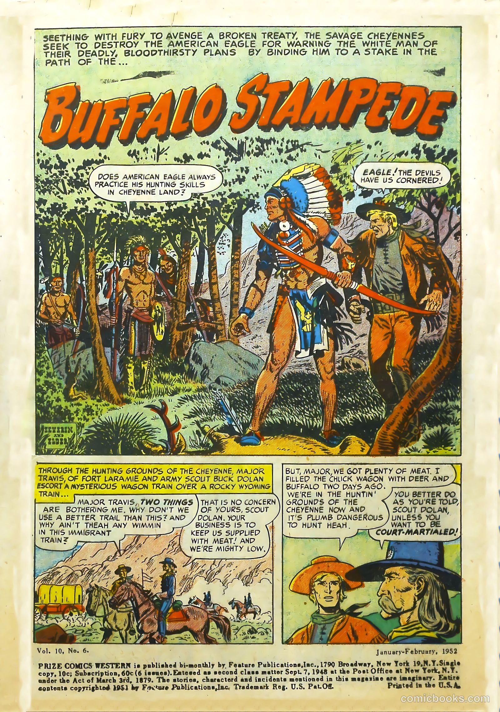 Prize Comics Western #91 — page 3 of 42