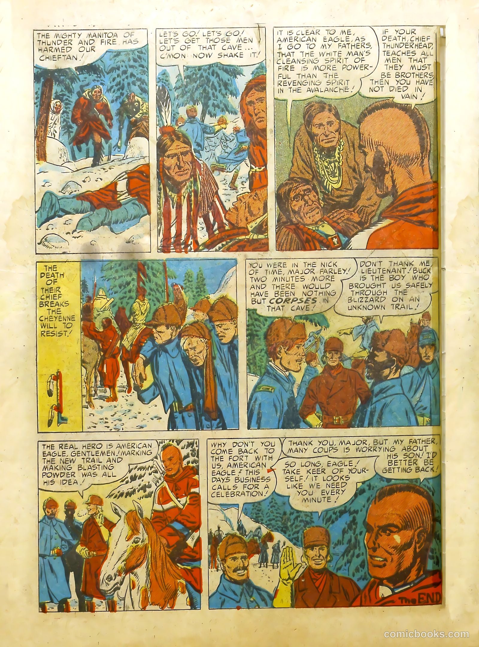 Prize Comics Western #91 — page 40 of 42