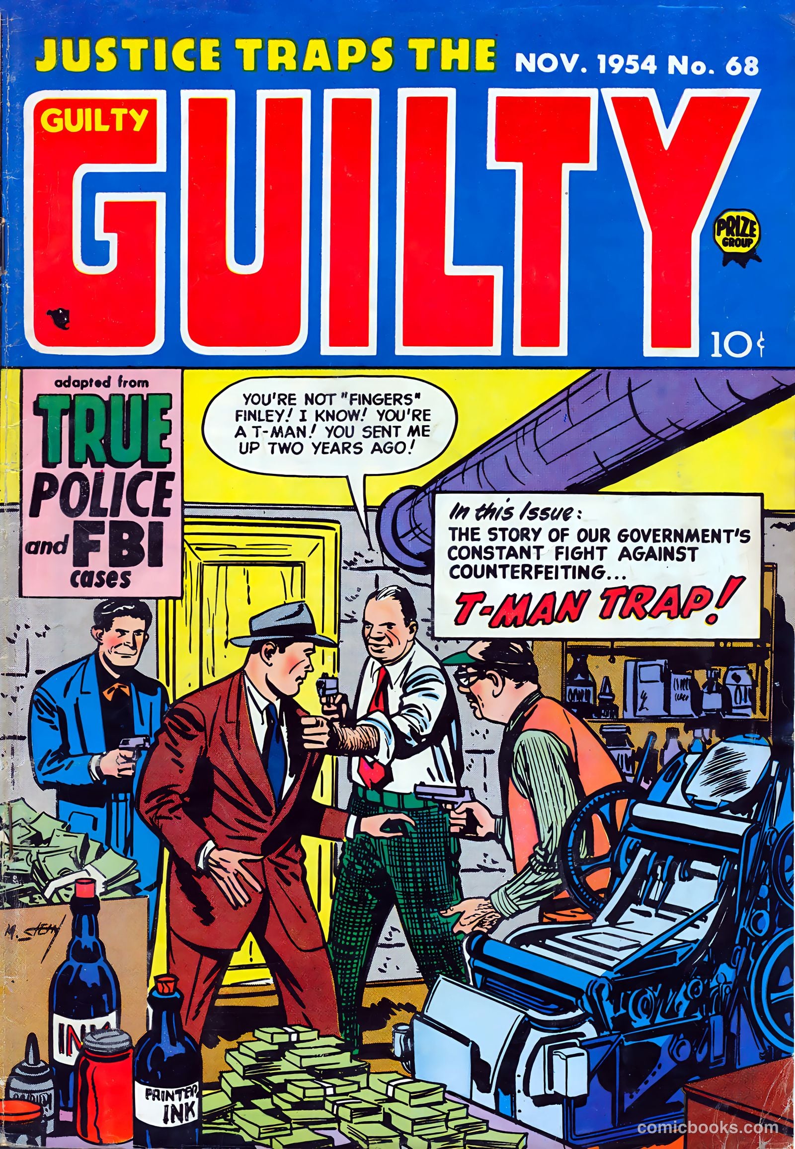 Justice Traps the Guilty #68 — page 1 of 36