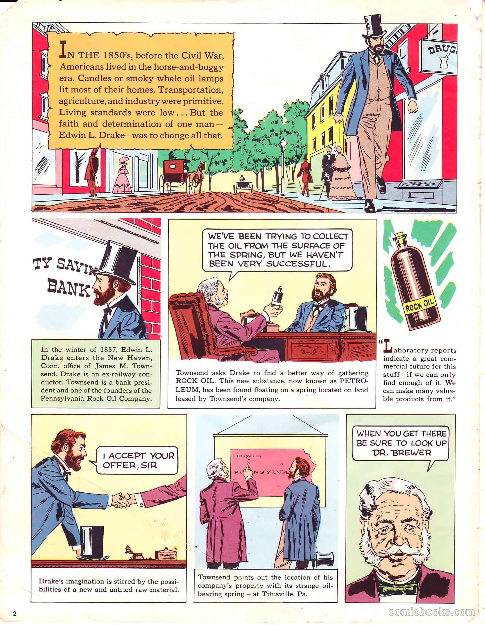 The Story of Colonel Drake #nn — page 2 of 16
