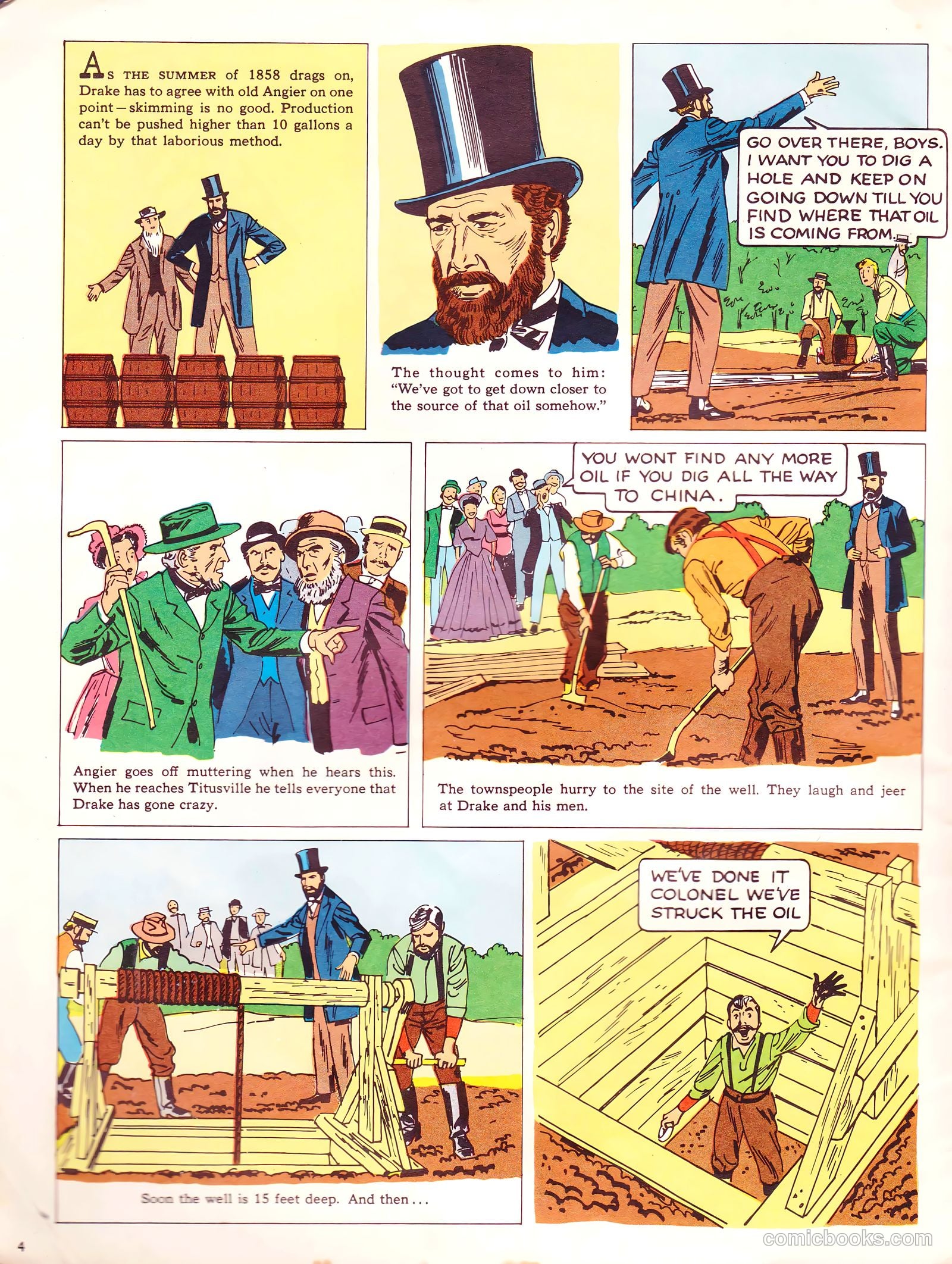 The Story of Colonel Drake #nn — page 4 of 16