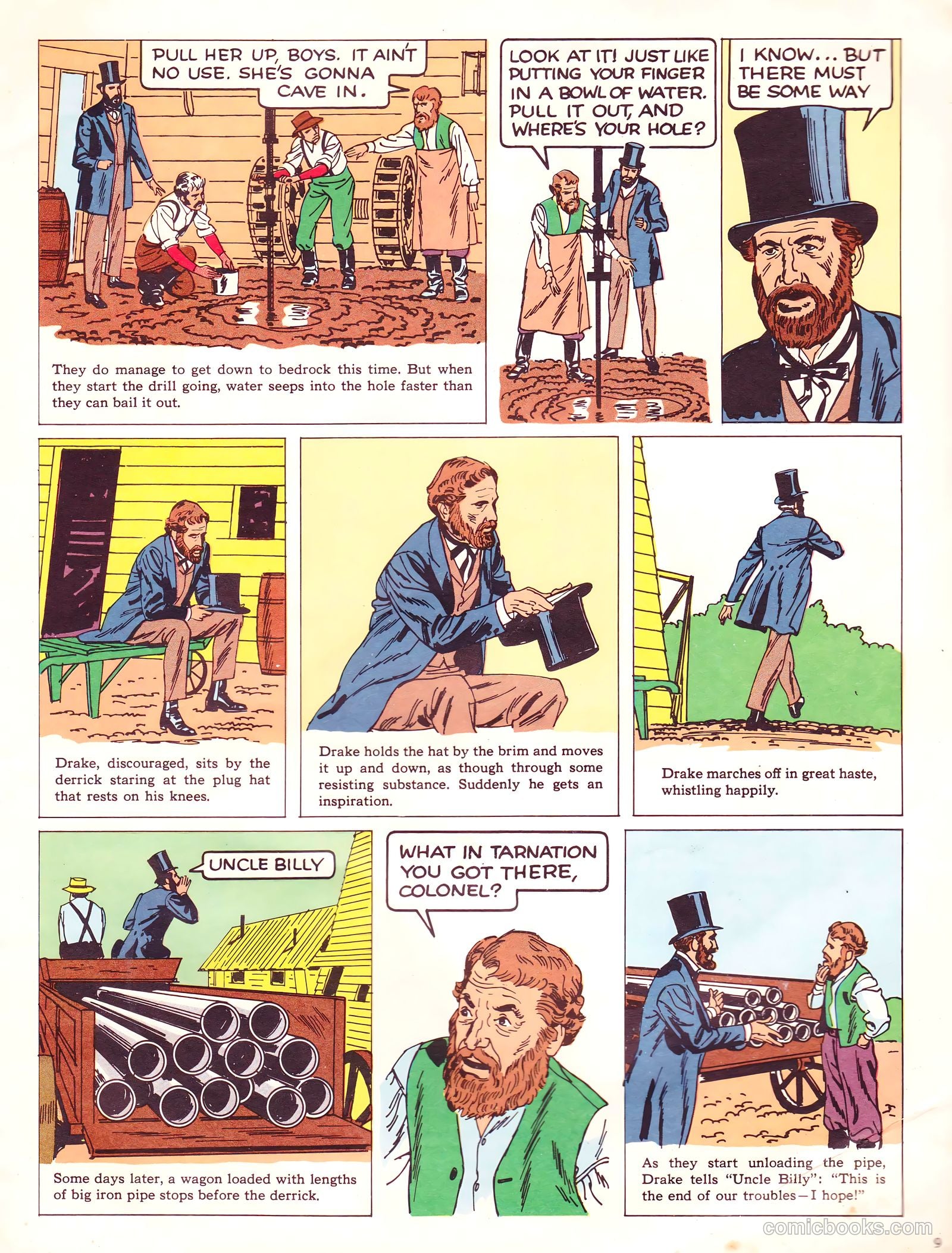 The Story of Colonel Drake #nn — page 9 of 16