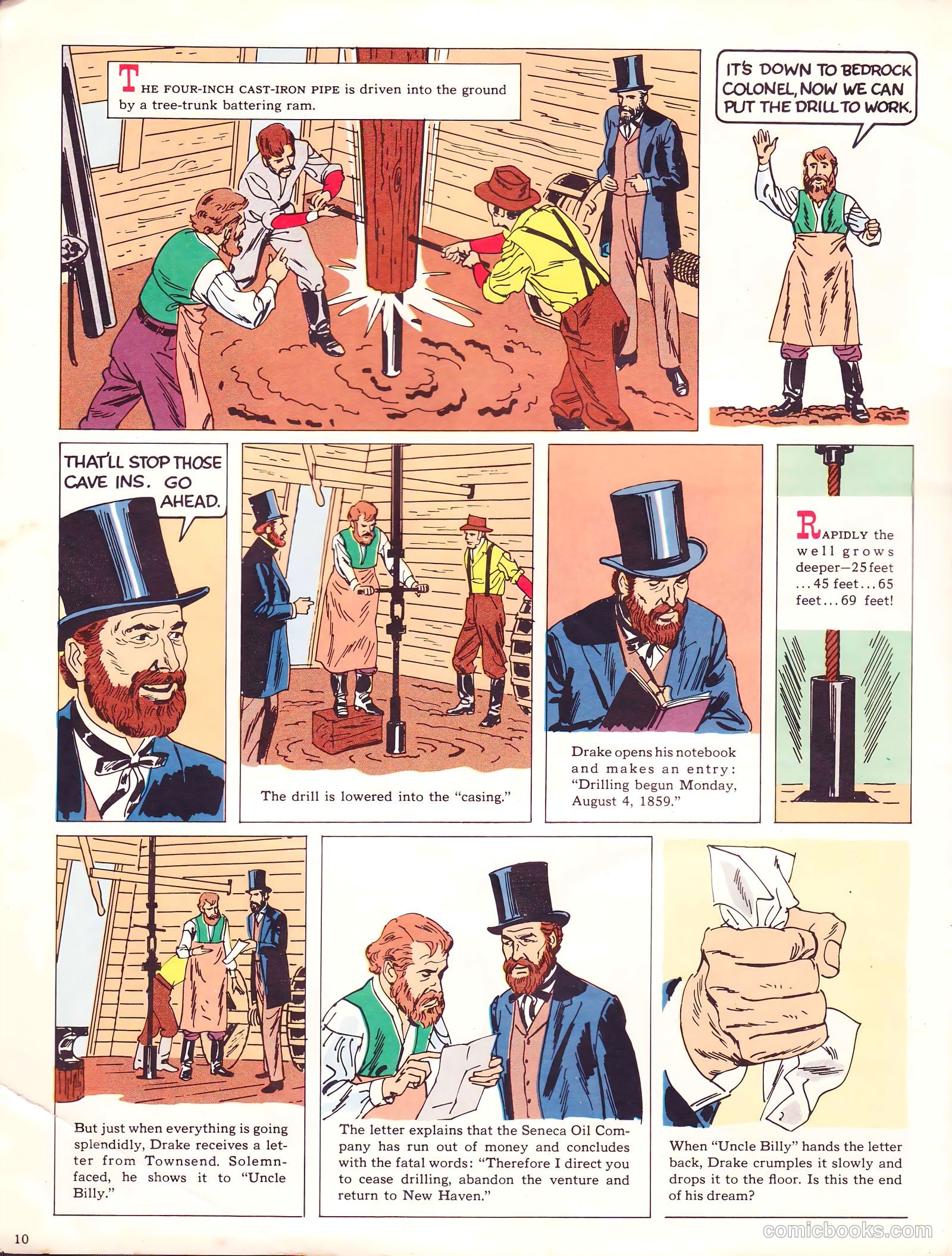 The Story of Colonel Drake #nn — page 10 of 16