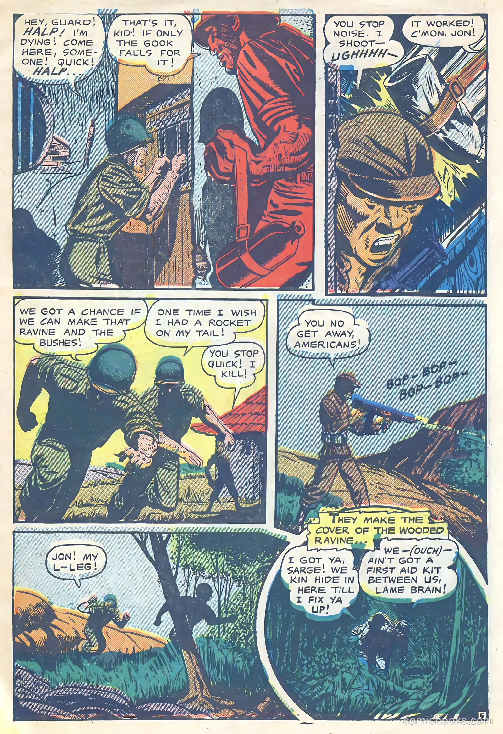 G. I. in Battle #1 — page 7 of 36