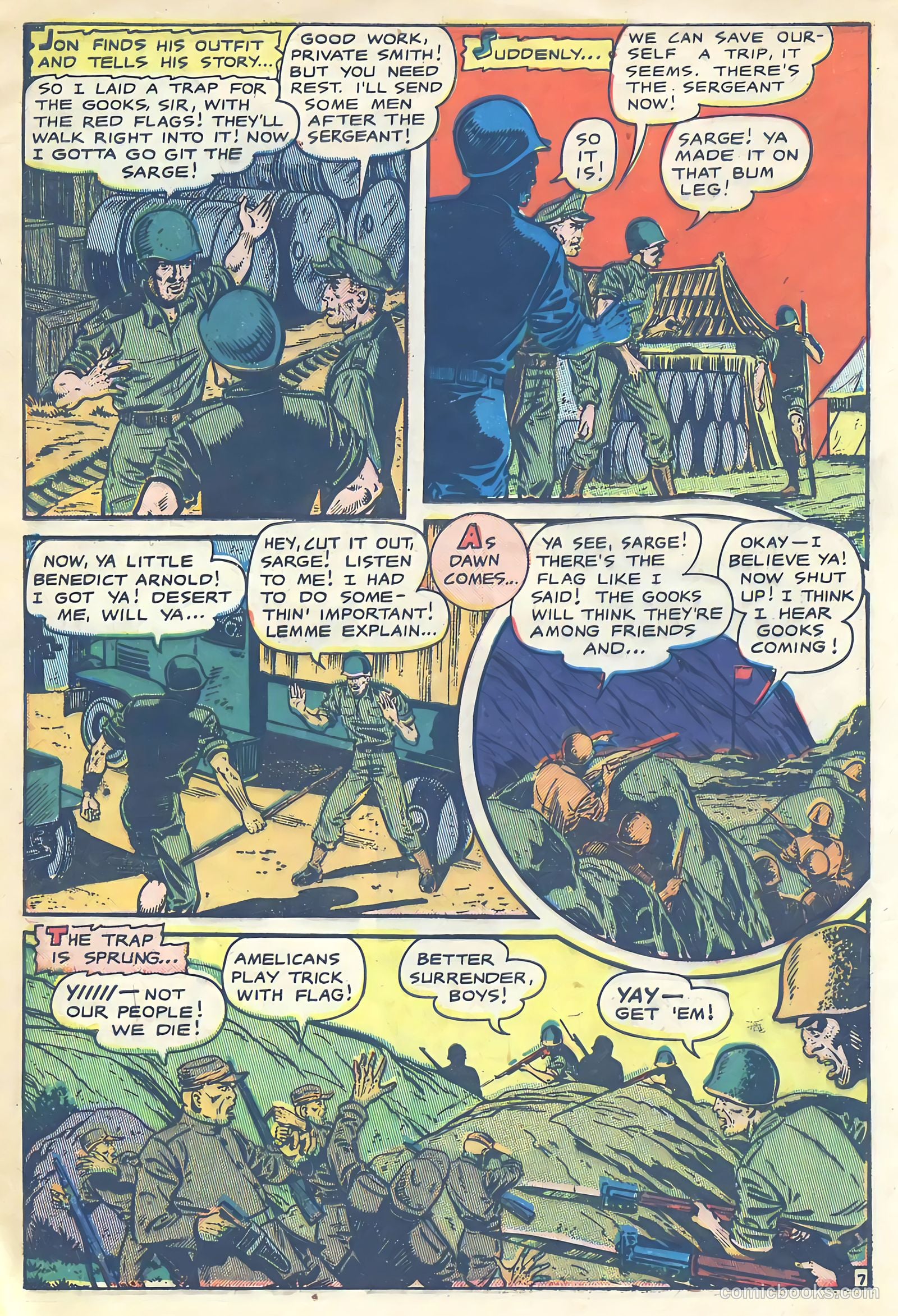 G. I. in Battle #1 — page 9 of 36
