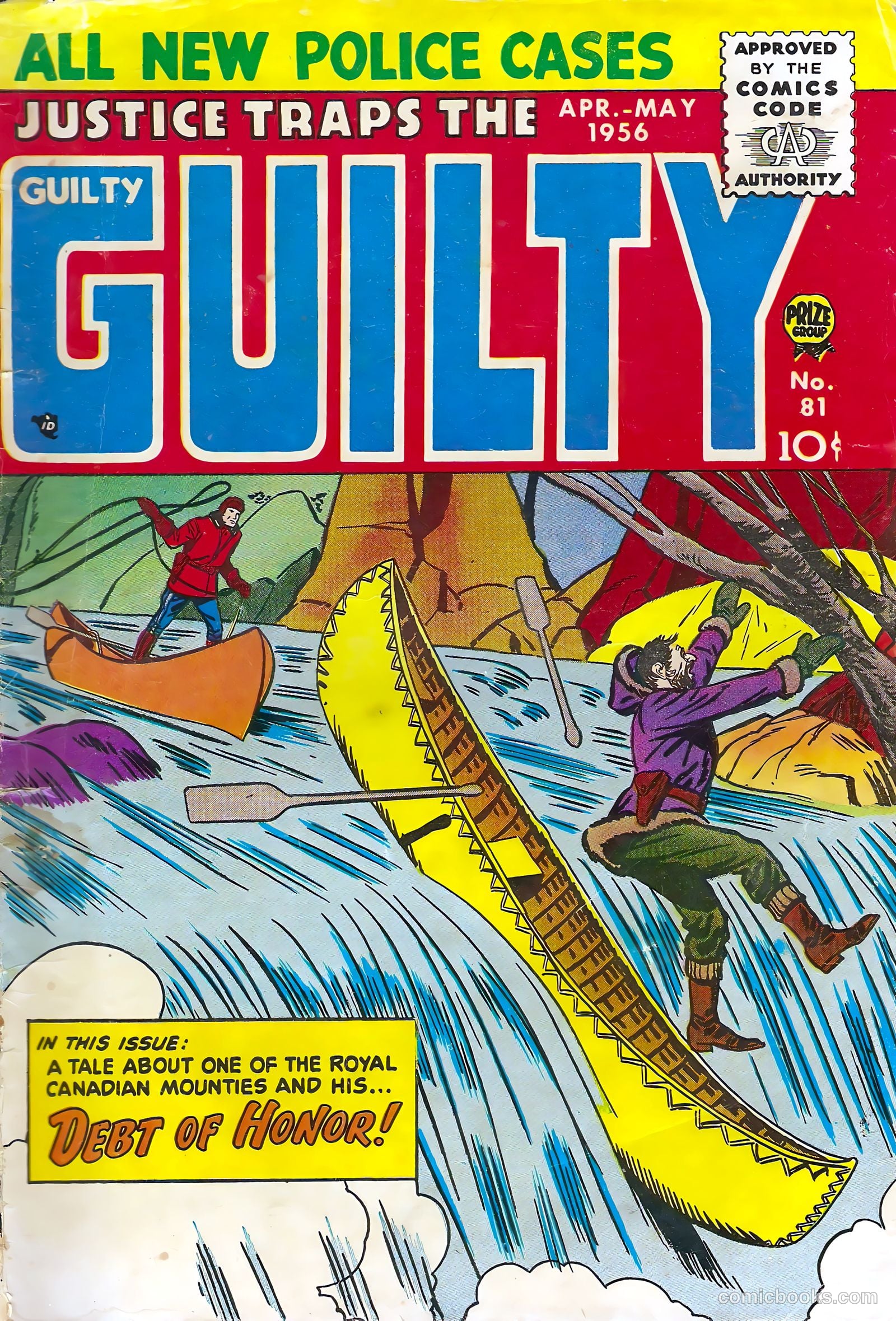 Justice Traps the Guilty #81 — page 1 of 36