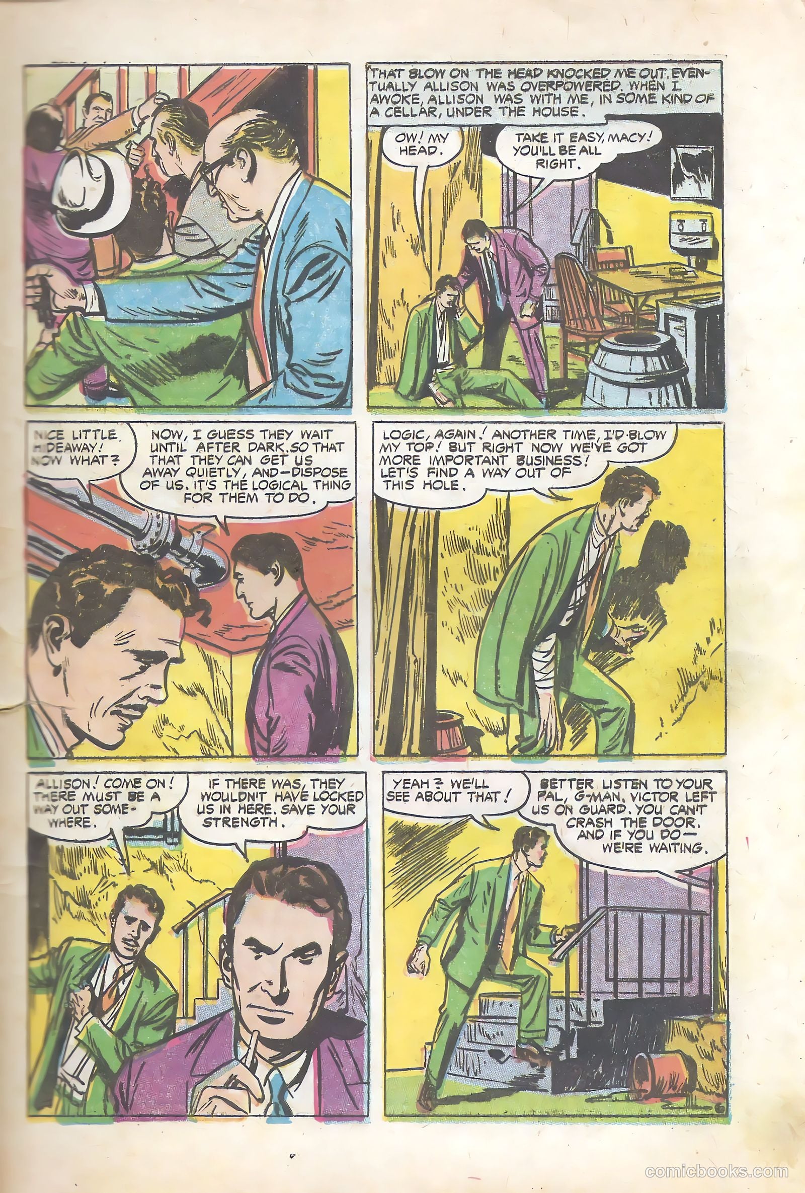 Justice Traps the Guilty #81 — page 9 of 36