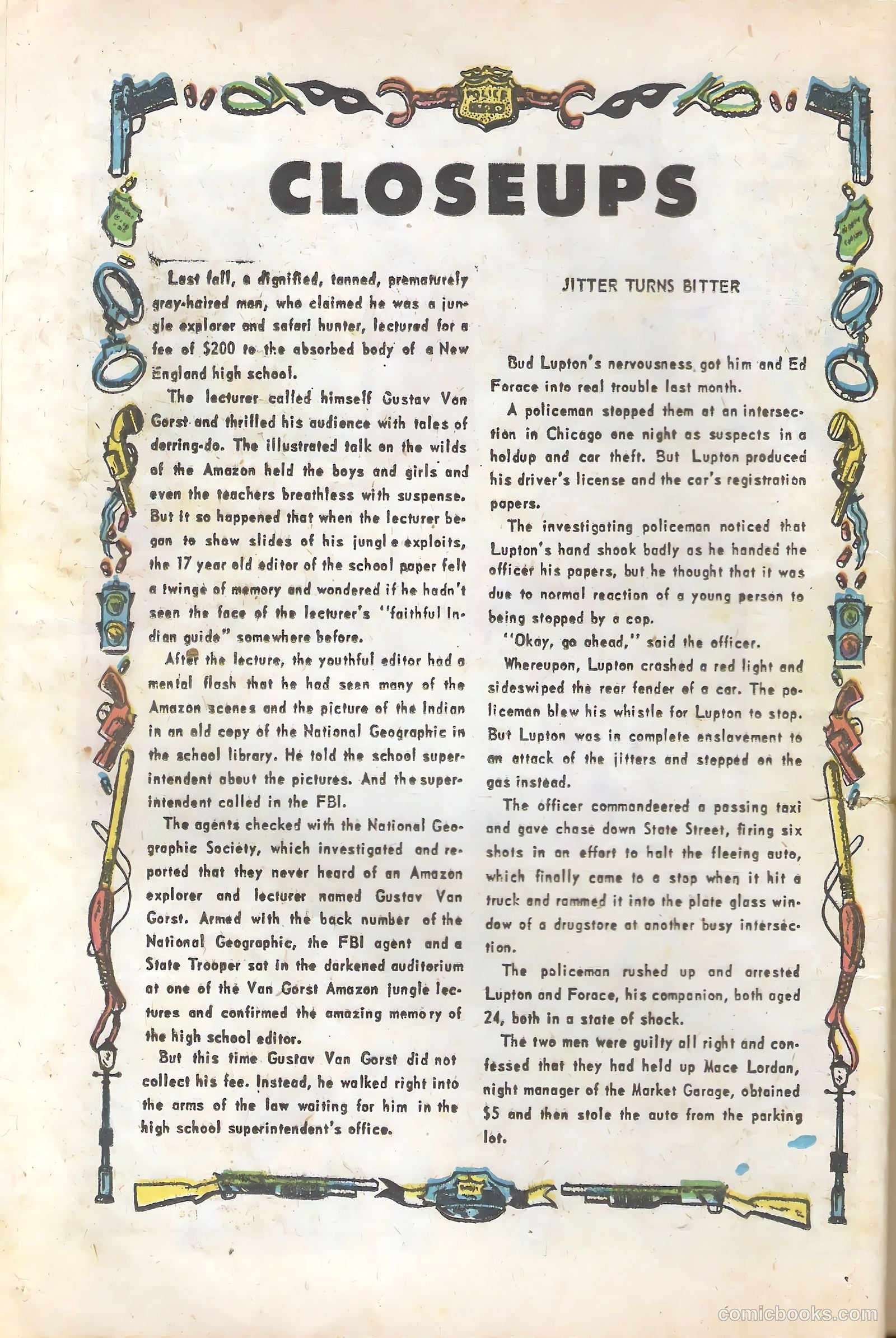 Justice Traps the Guilty #81 — page 12 of 36