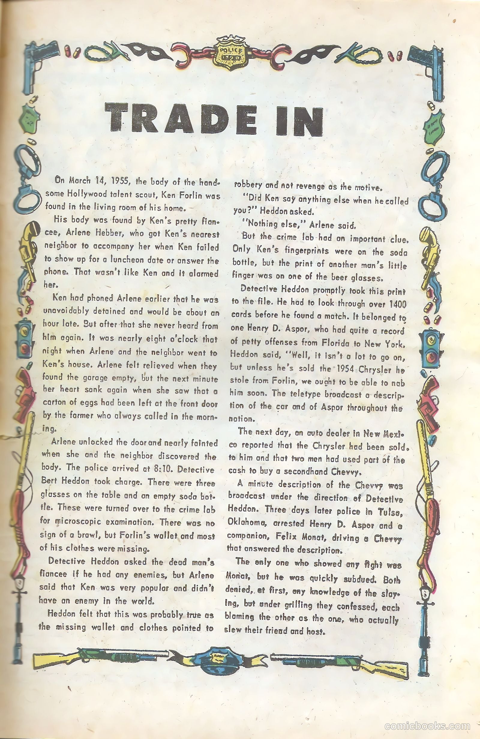Justice Traps the Guilty #81 — page 23 of 36
