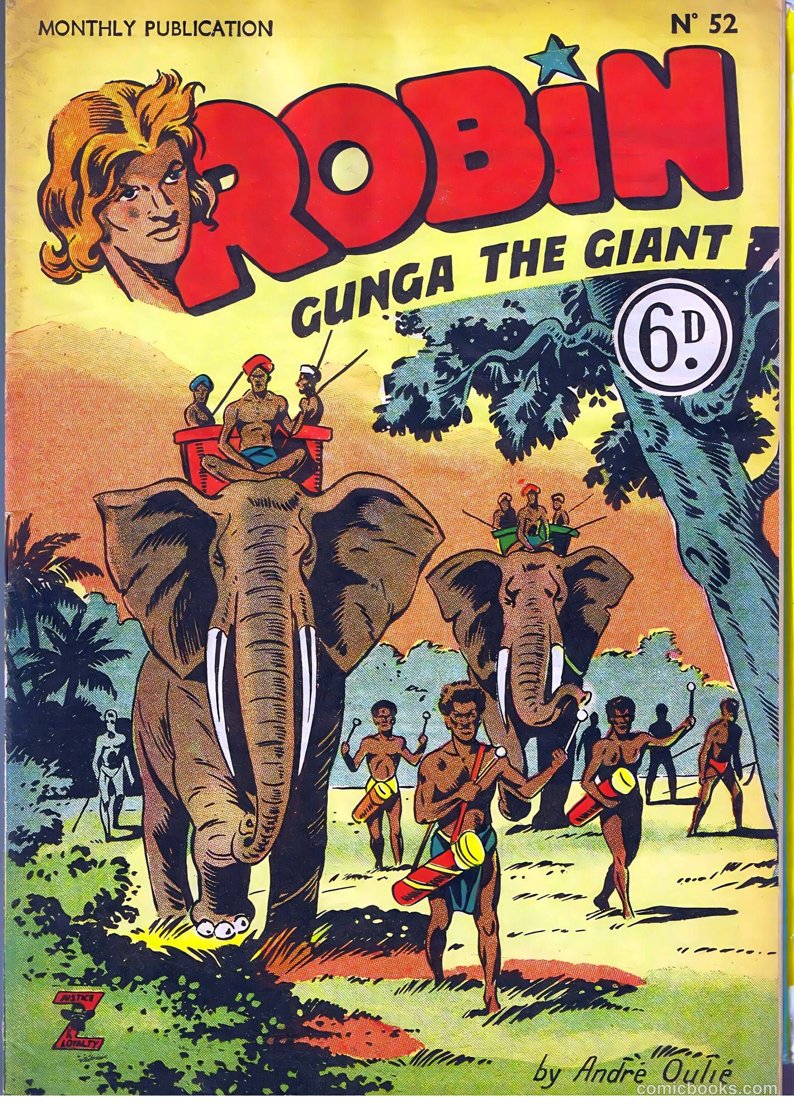 Robin 52 Gunga The Giant #1 — page 1 of 24