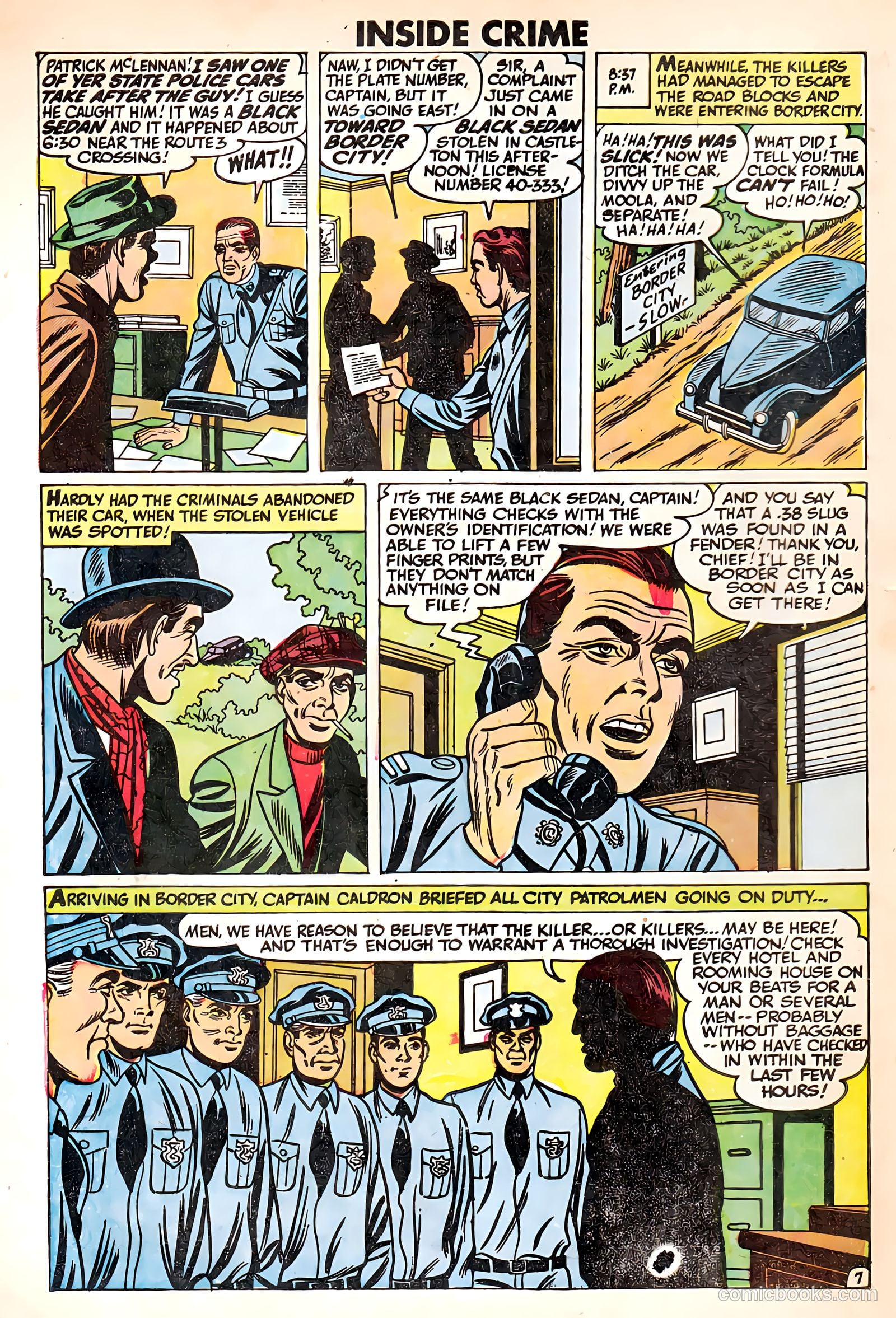 Inside Crime #1 — page 8 of 36