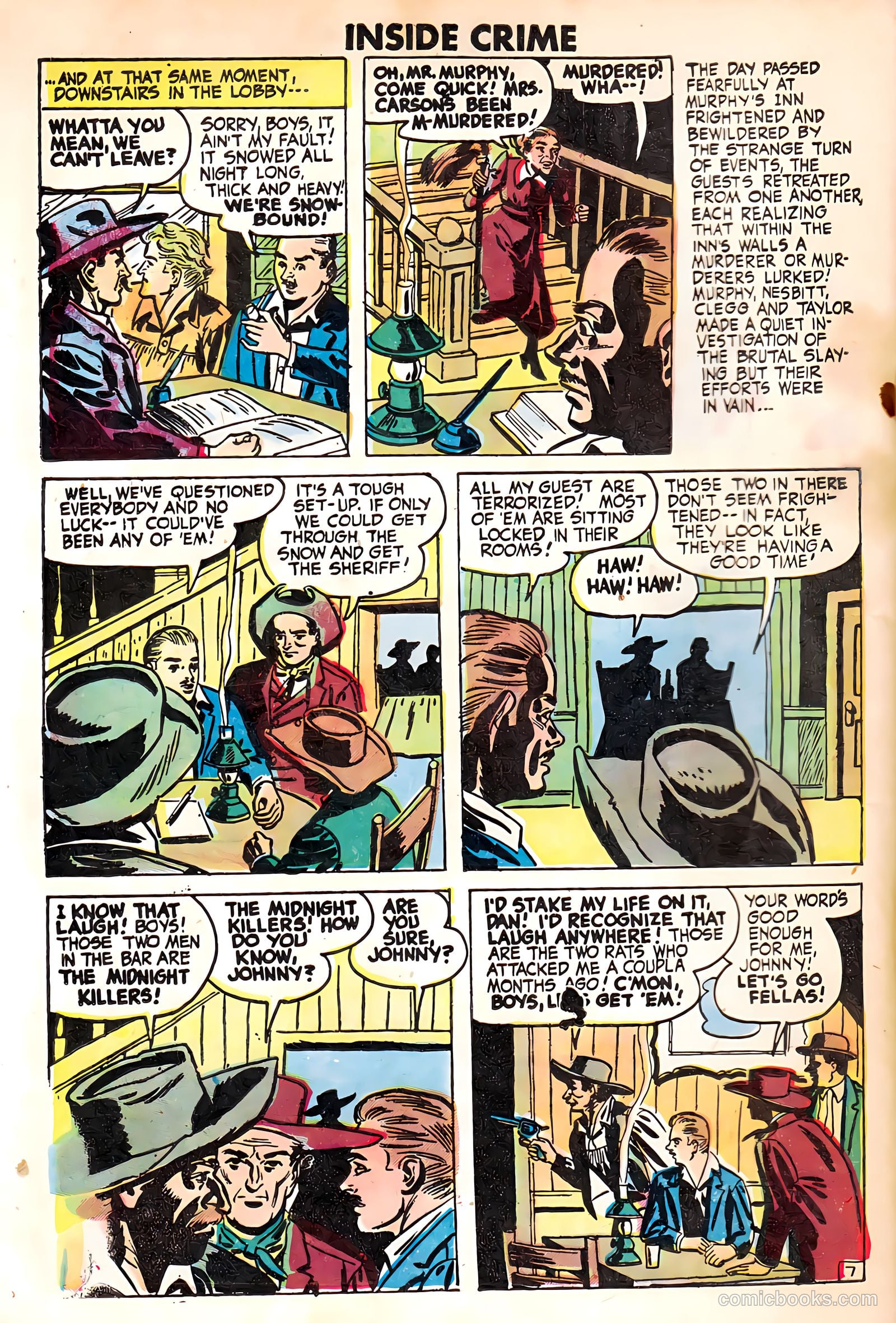 Inside Crime #1 — page 20 of 36