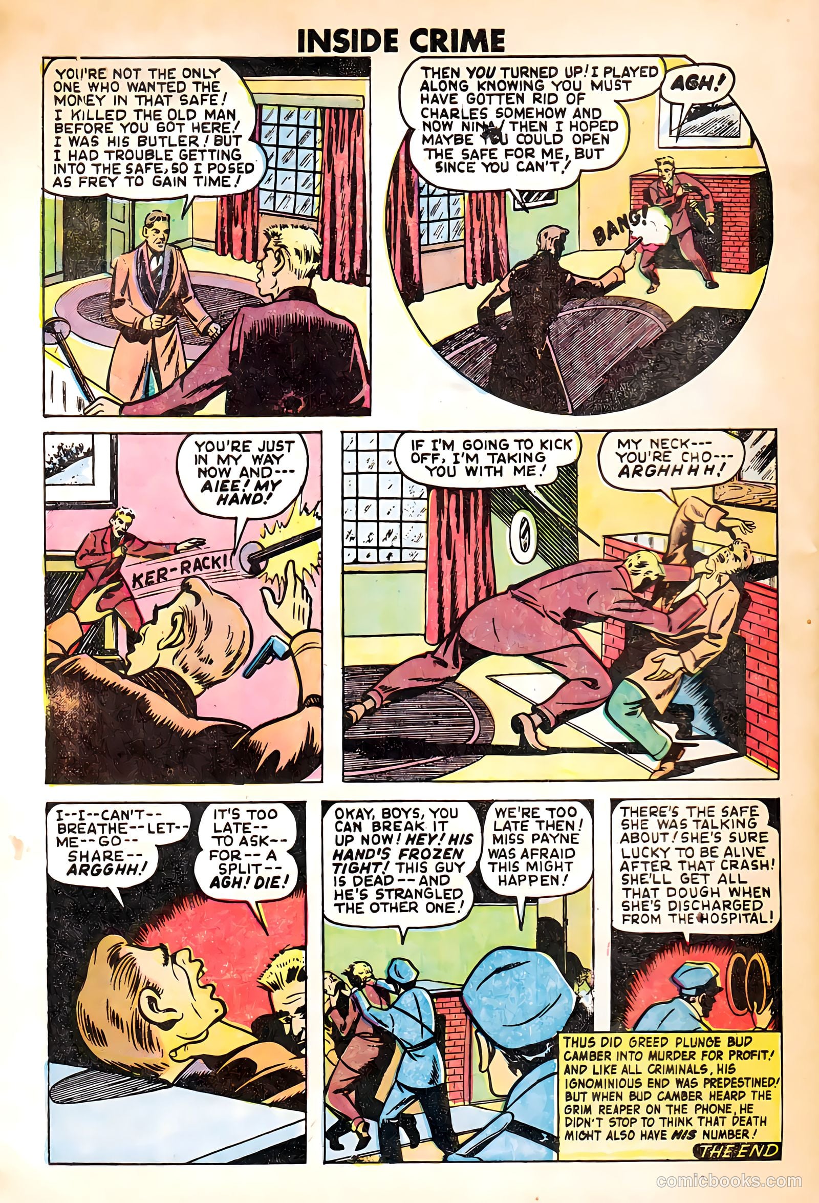 Inside Crime #1 — page 32 of 36
