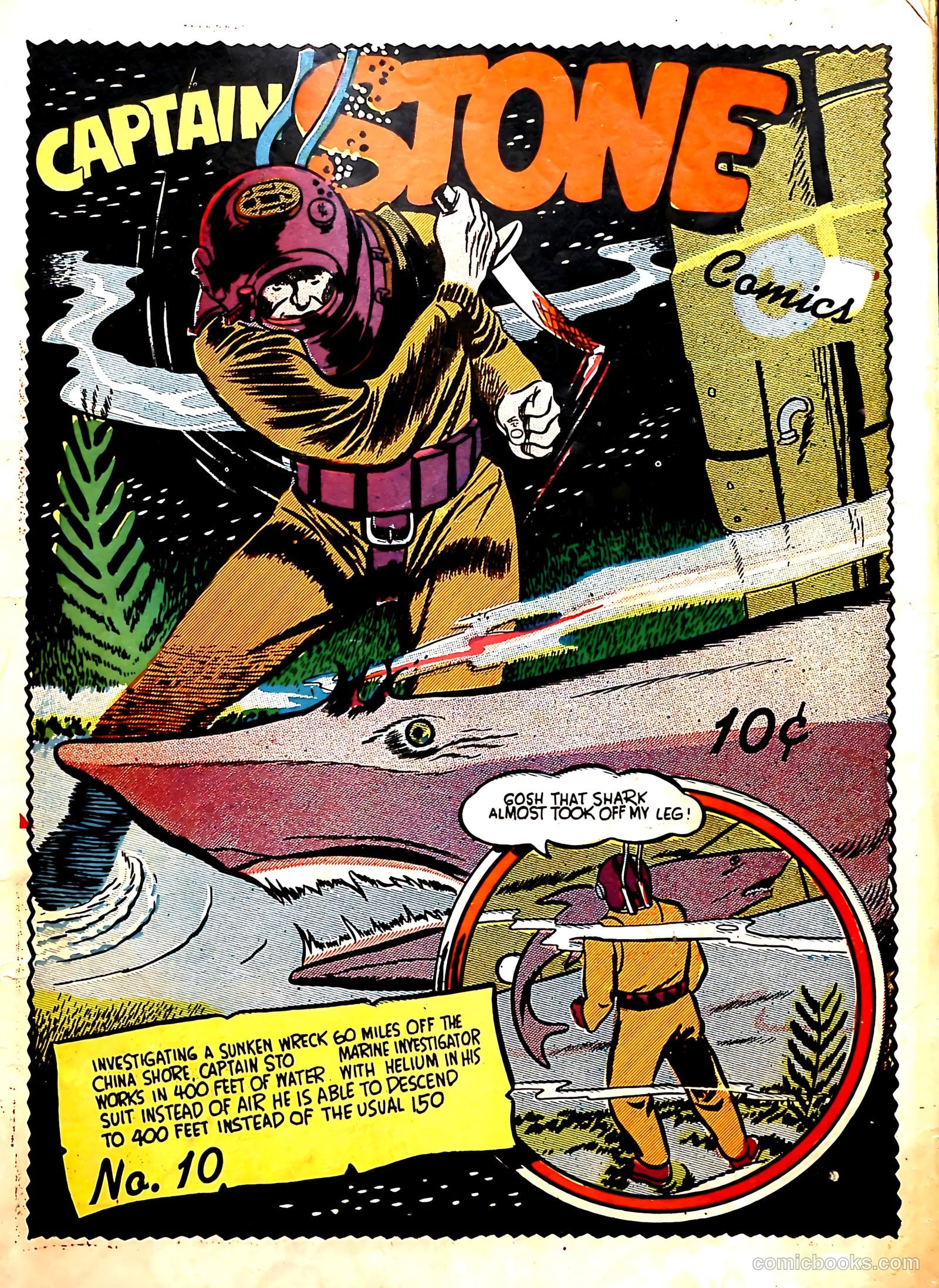 Holyoke One-Shot 10 - Captain Stone Comics #10 — page 1 of 36