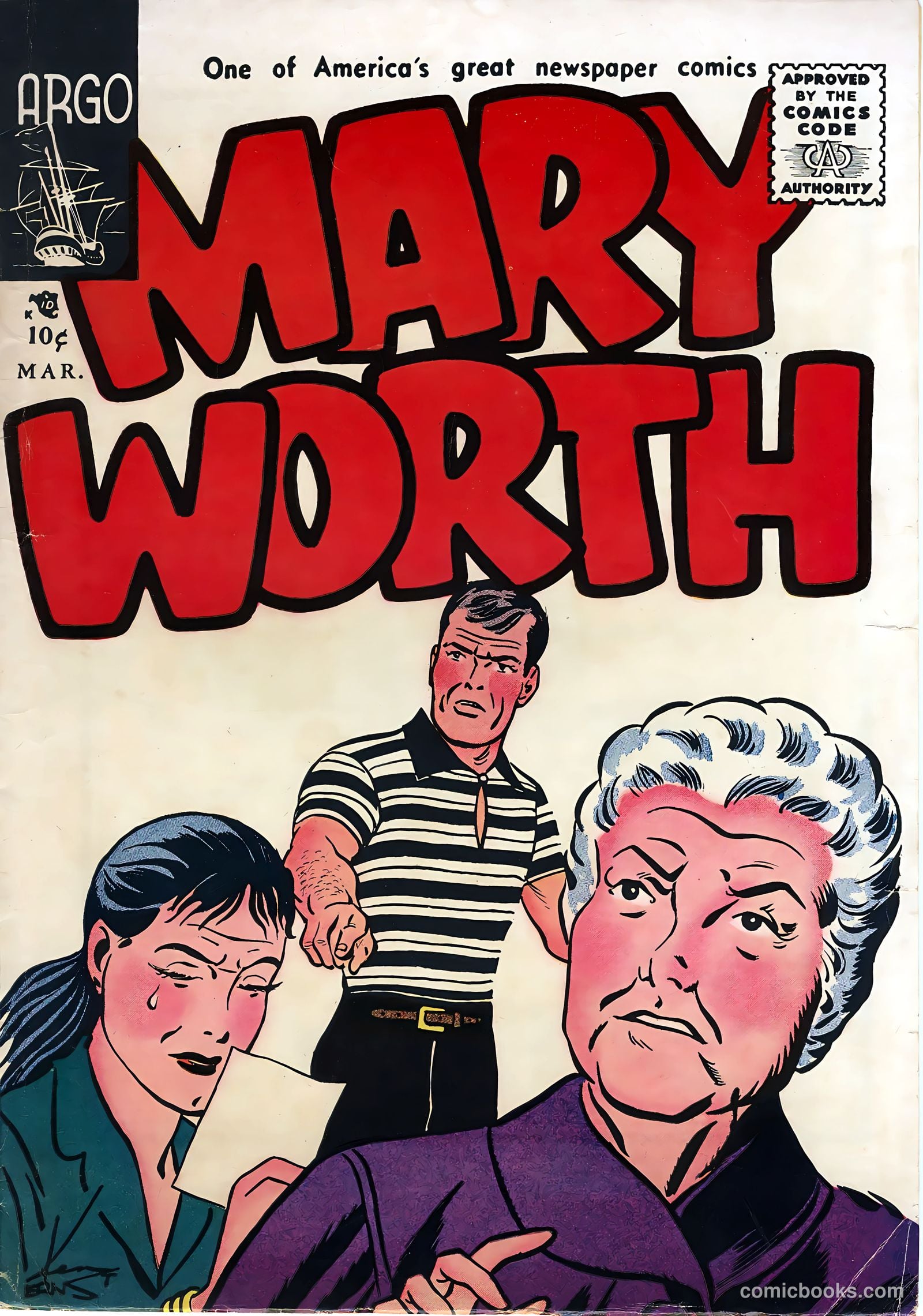 Mary Worth #1 — page 1 of 36