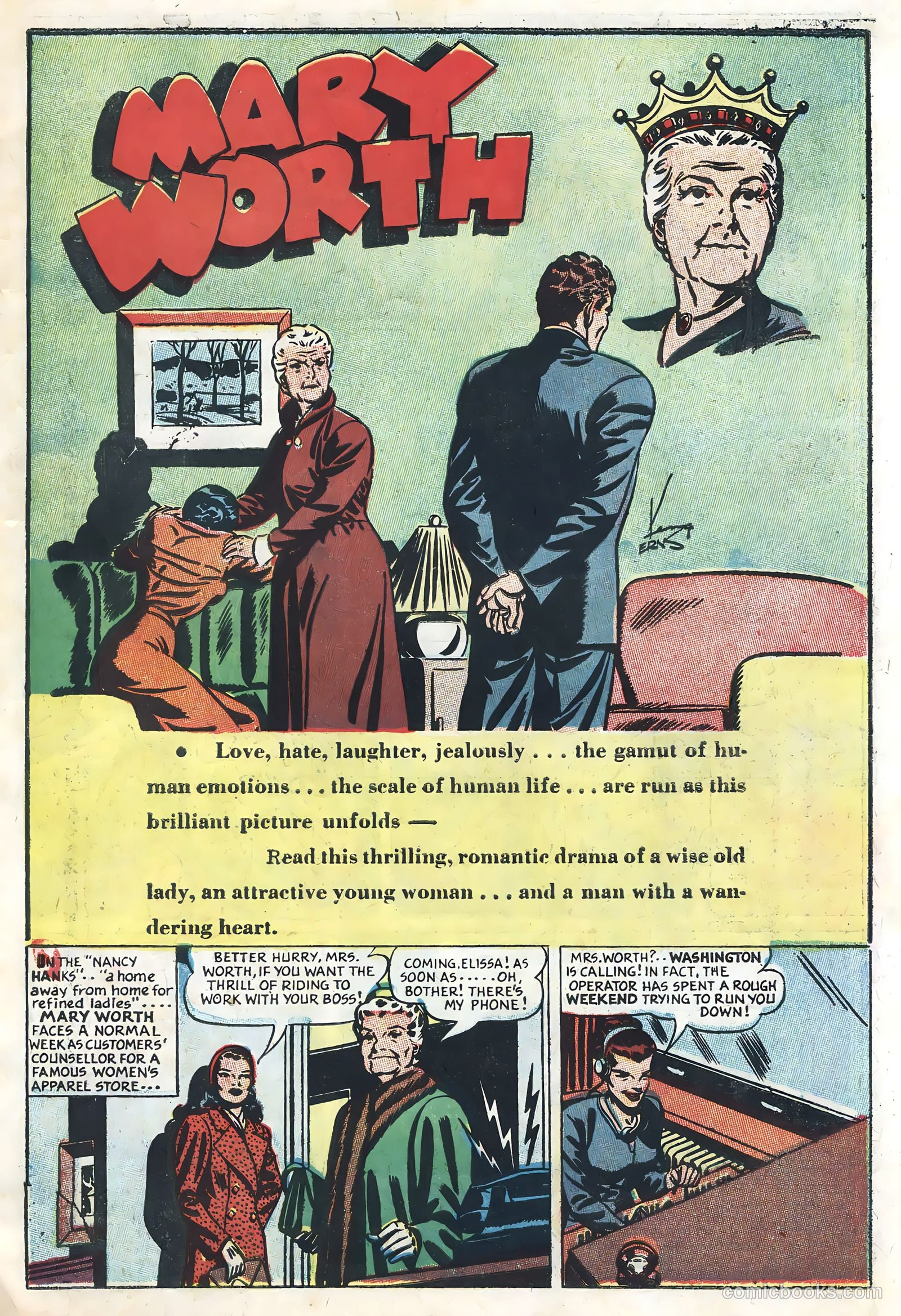 Mary Worth #1 — page 3 of 36