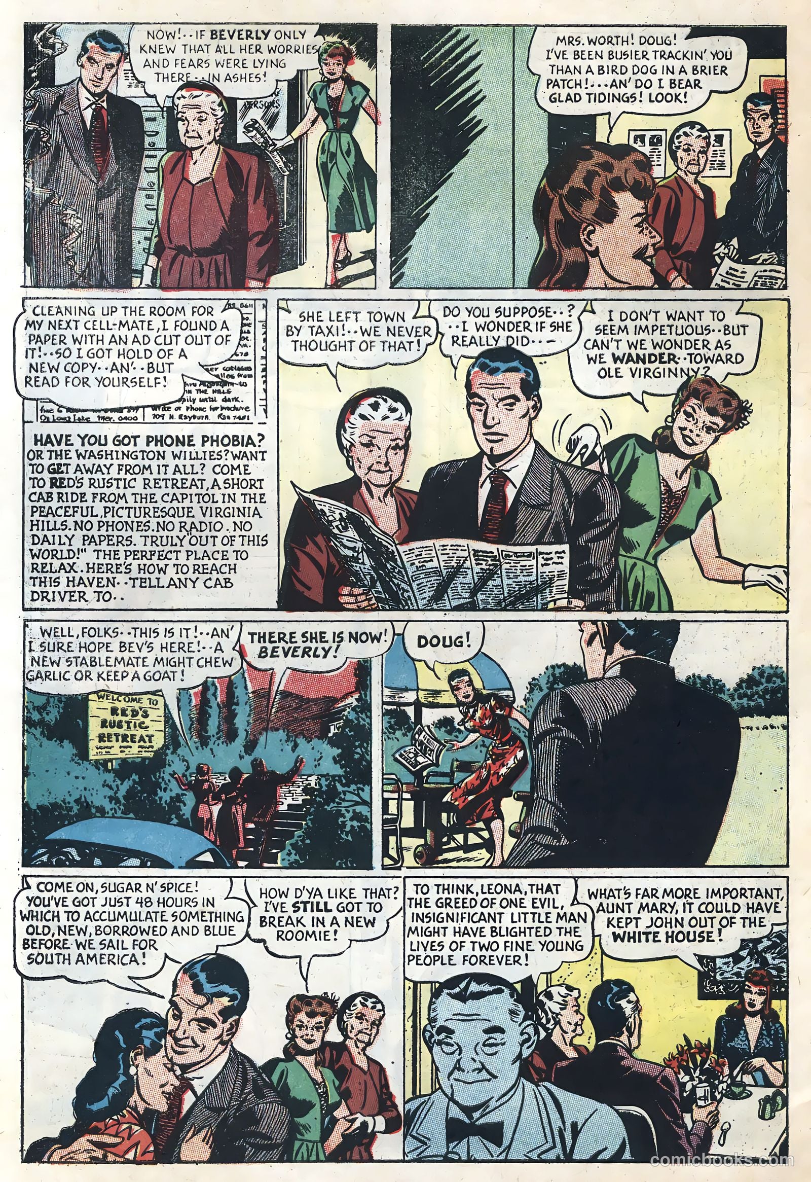 Mary Worth #1 — page 32 of 36