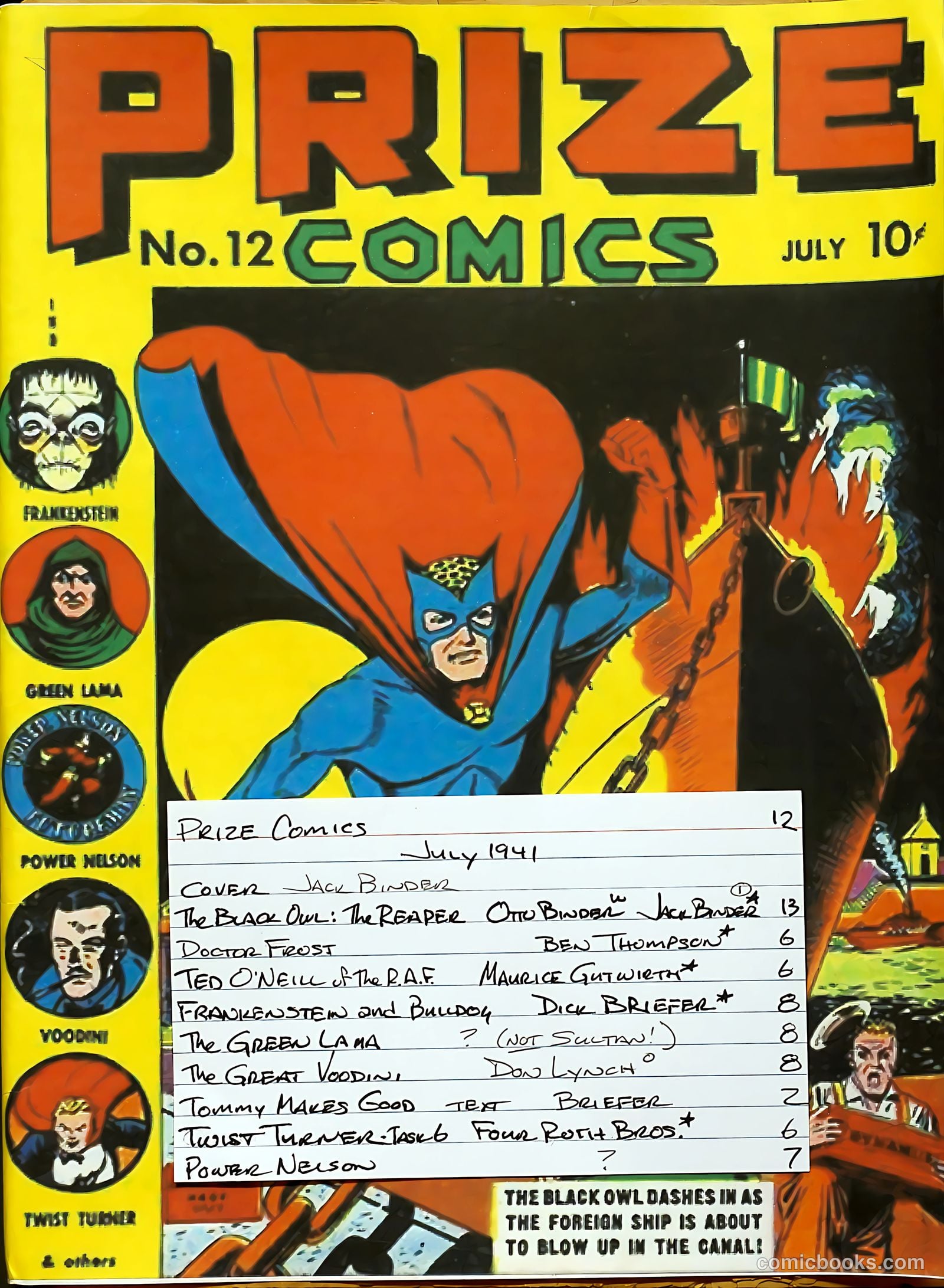 Prize Comics #12 — page 68 of 69