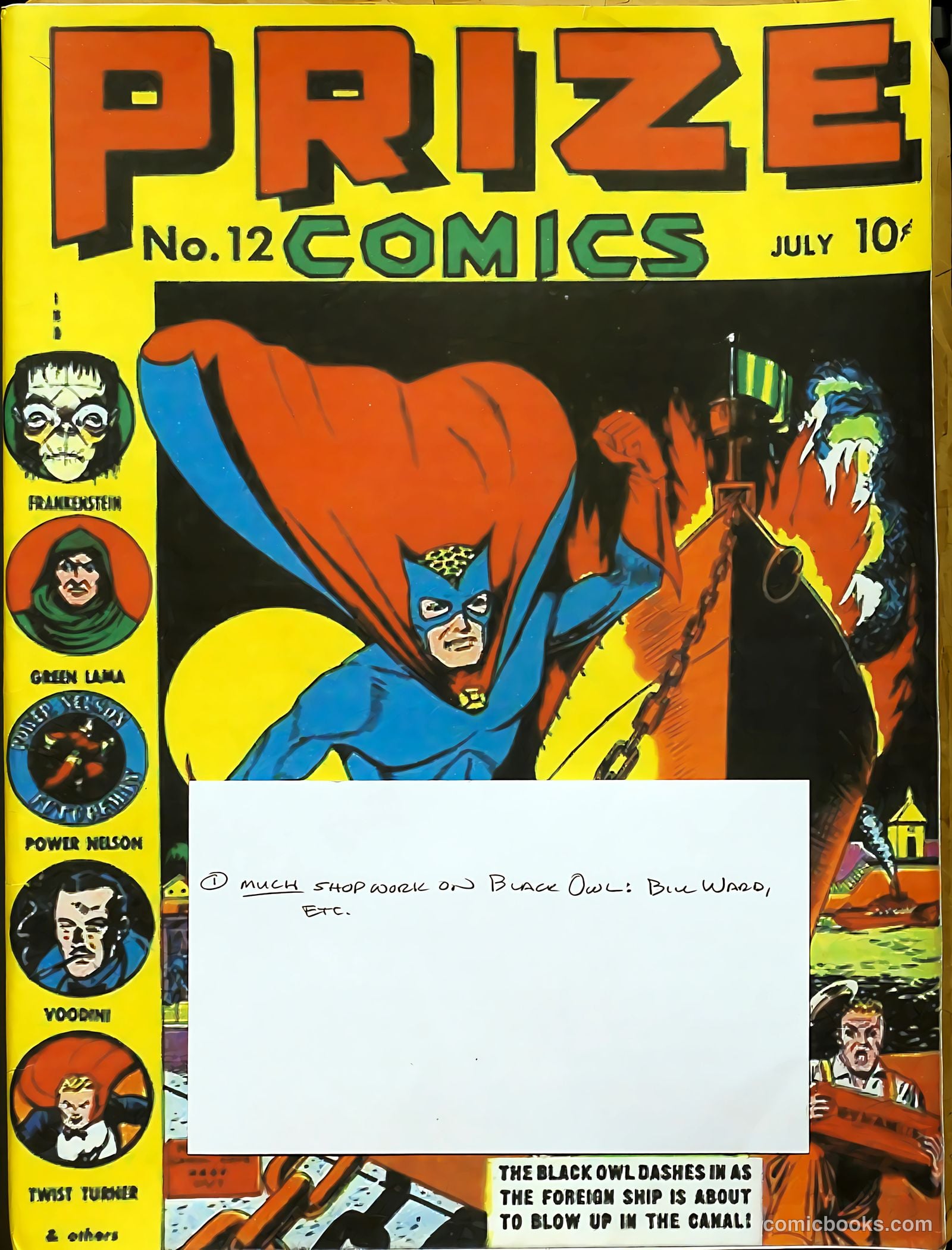 Prize Comics #12 — page 69 of 69