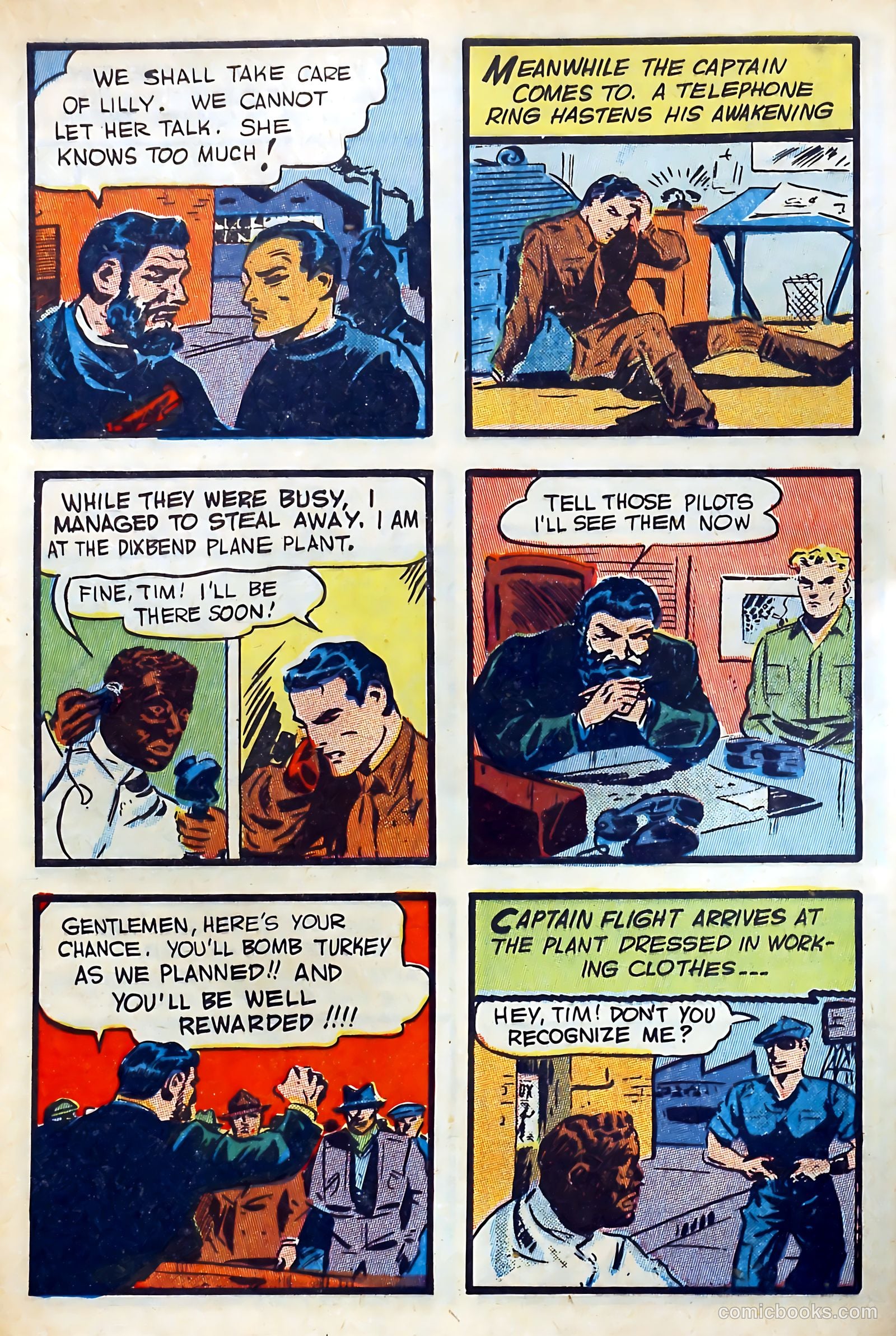 Captain Flight Comics #1 — page 6 of 60