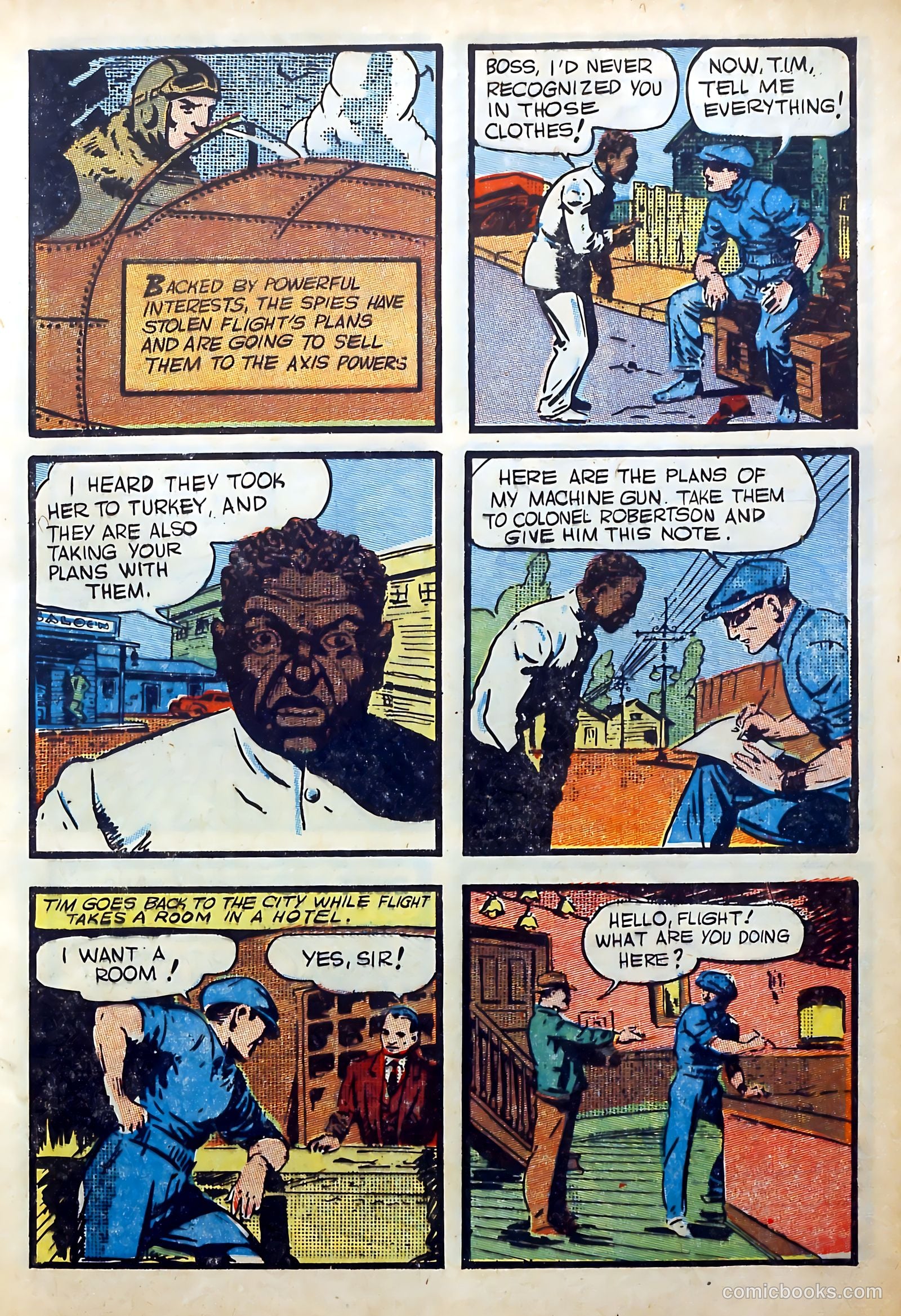 Captain Flight Comics #1 — page 7 of 60