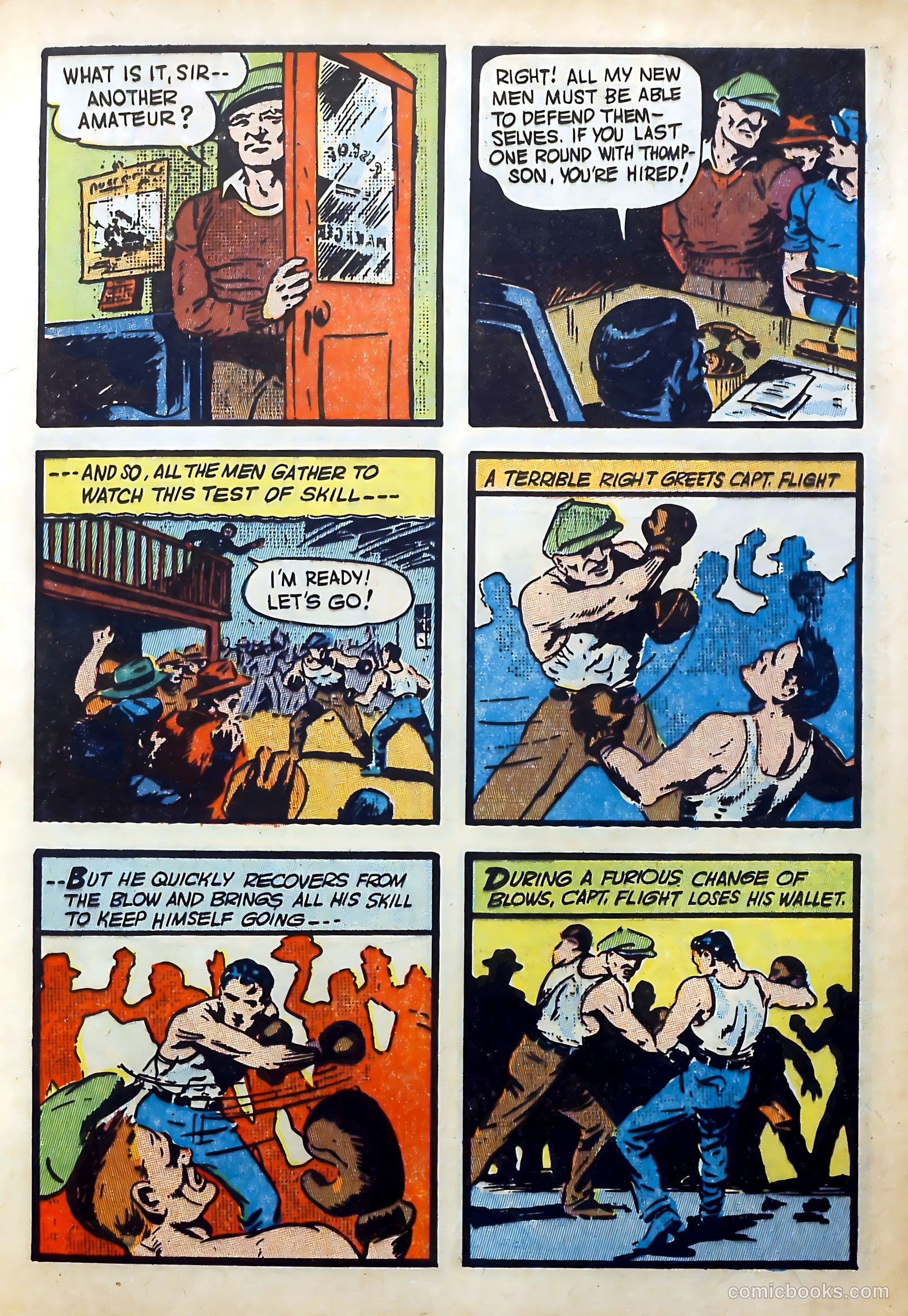 Captain Flight Comics #1 — page 9 of 60