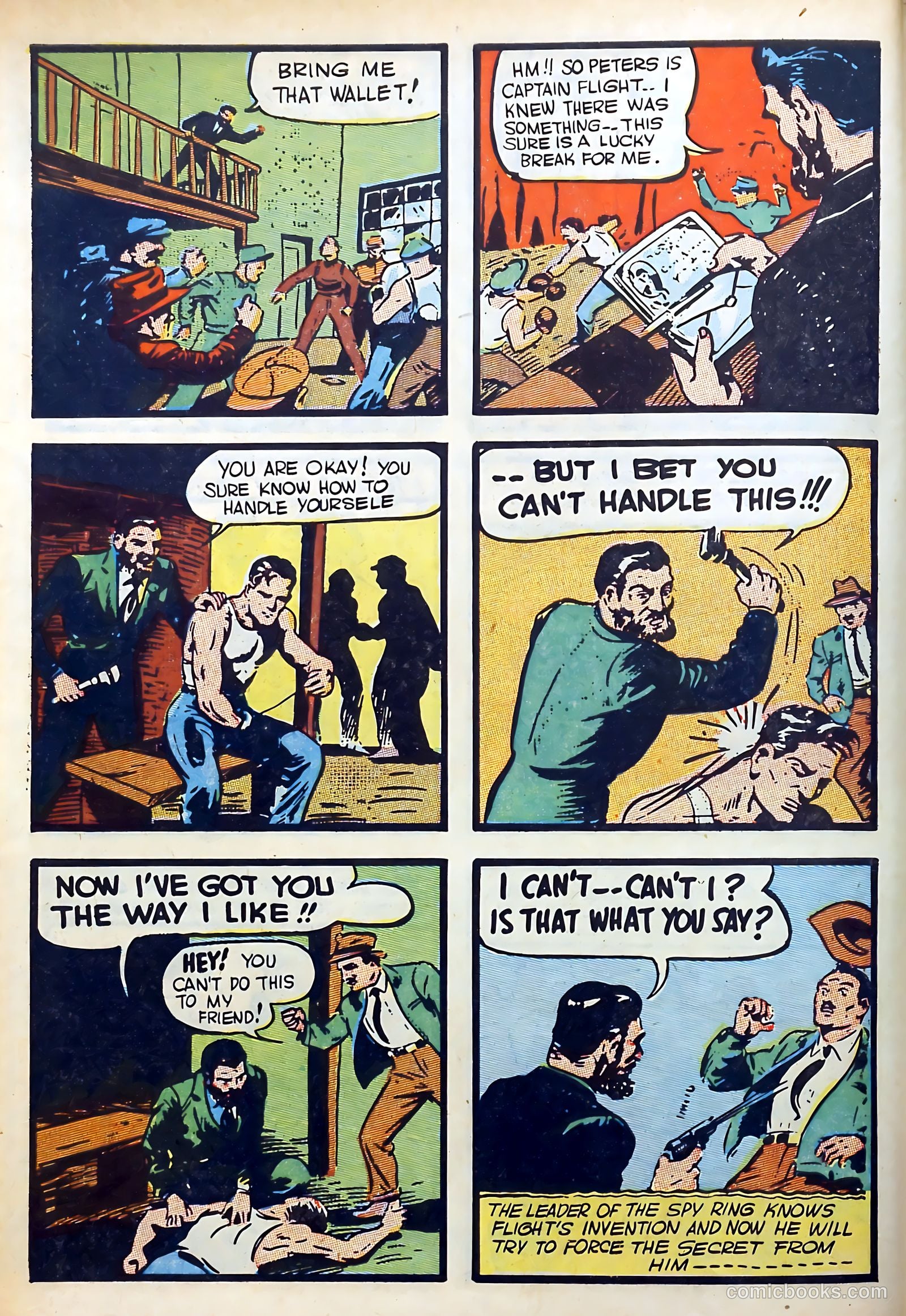 Captain Flight Comics #1 — page 10 of 60