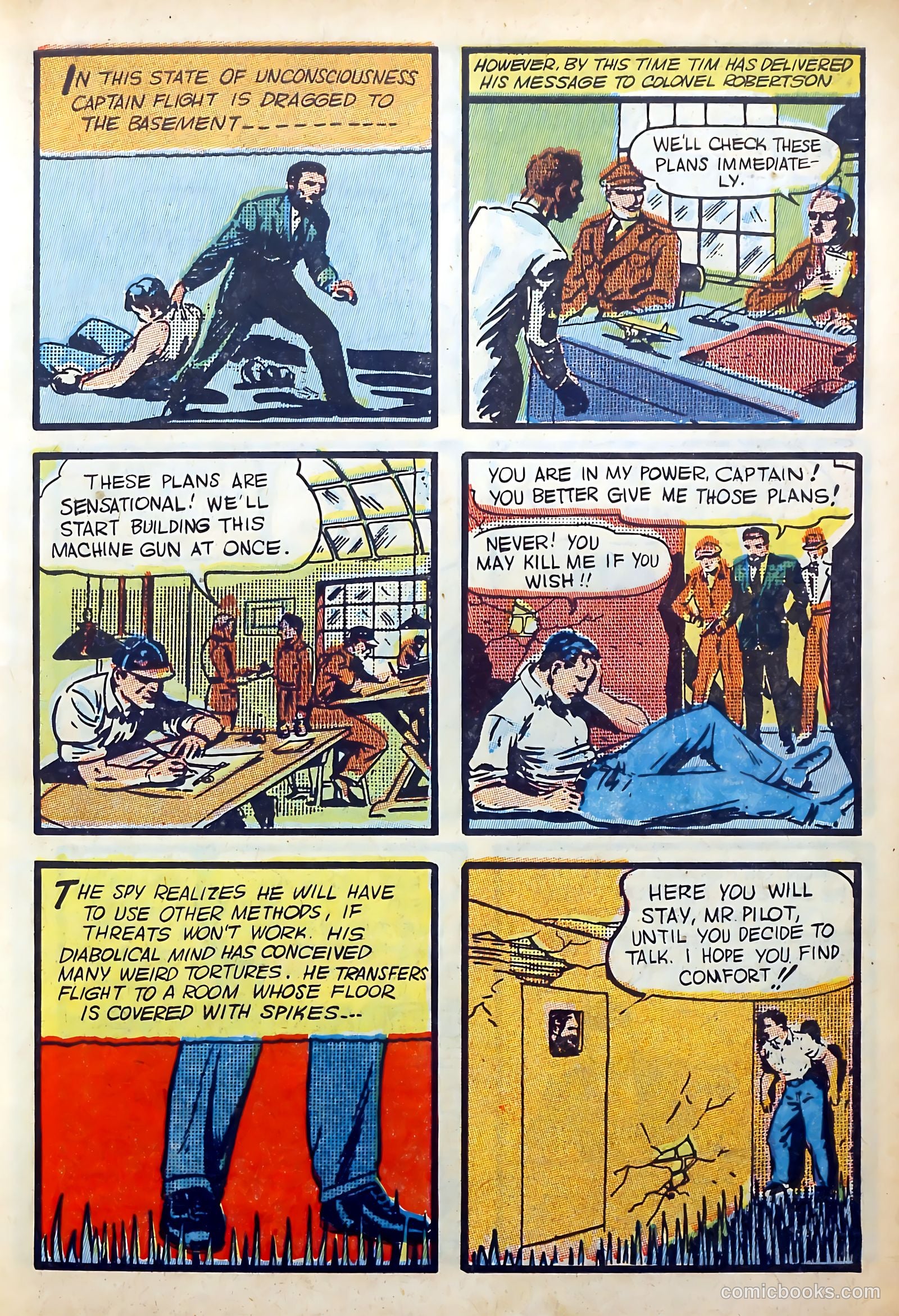 Captain Flight Comics #1 — page 11 of 60