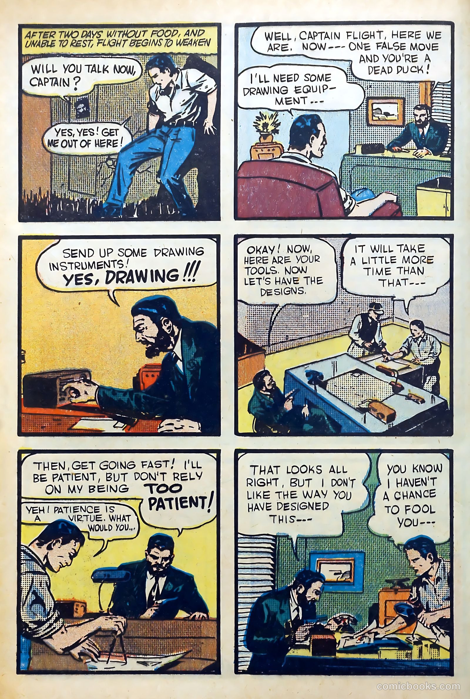 Captain Flight Comics #1 — page 12 of 60
