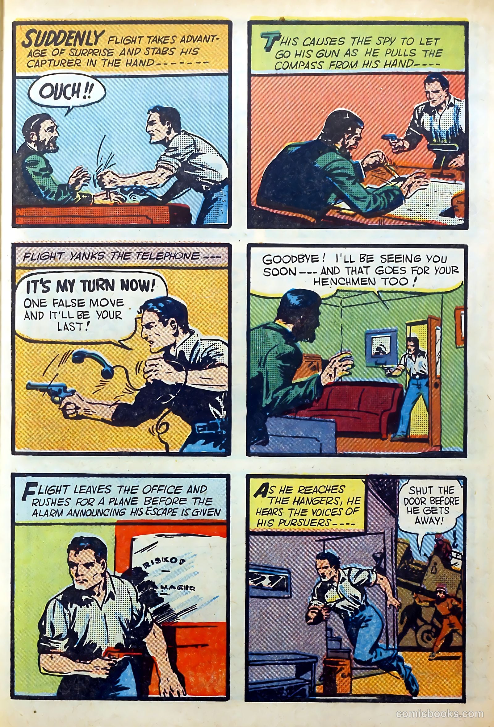 Captain Flight Comics #1 — page 13 of 60