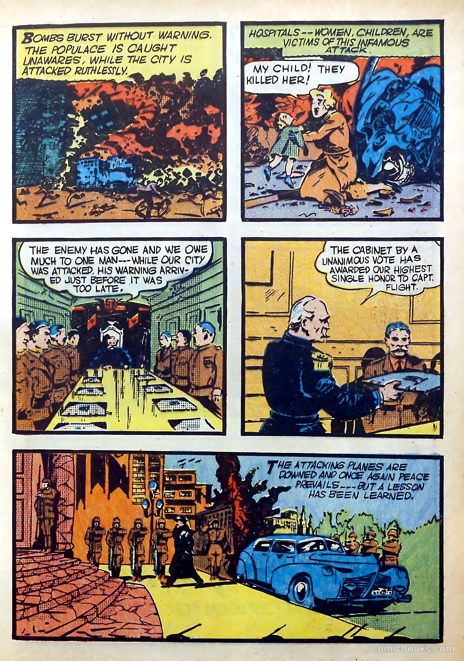 Captain Flight Comics #1 — page 17 of 60