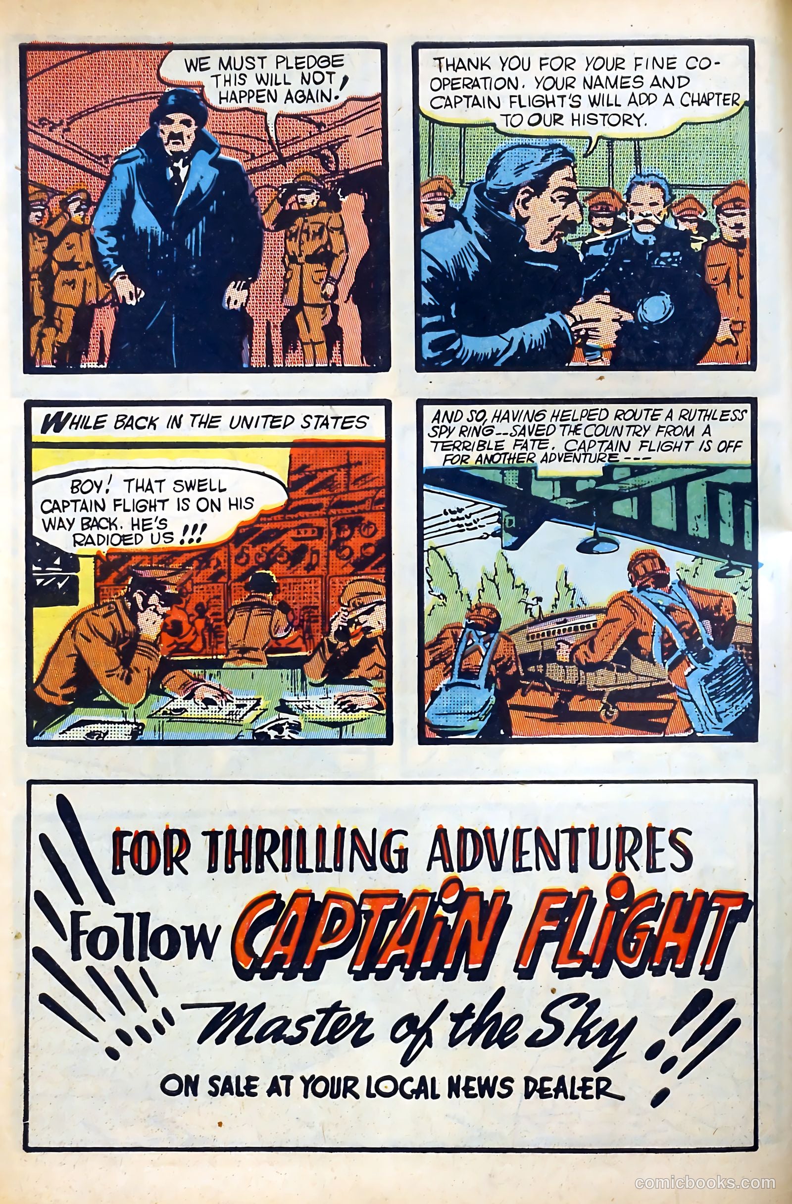 Captain Flight Comics #1 — page 18 of 60