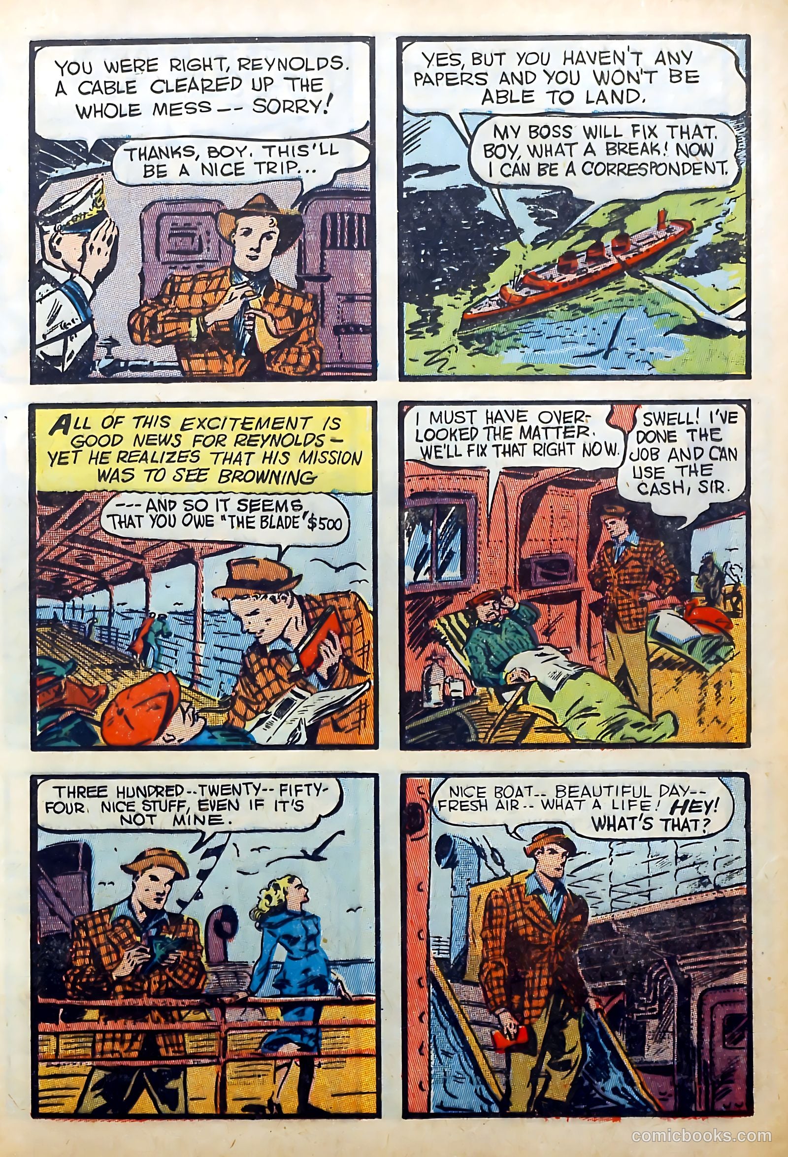 Captain Flight Comics #1 — page 23 of 60