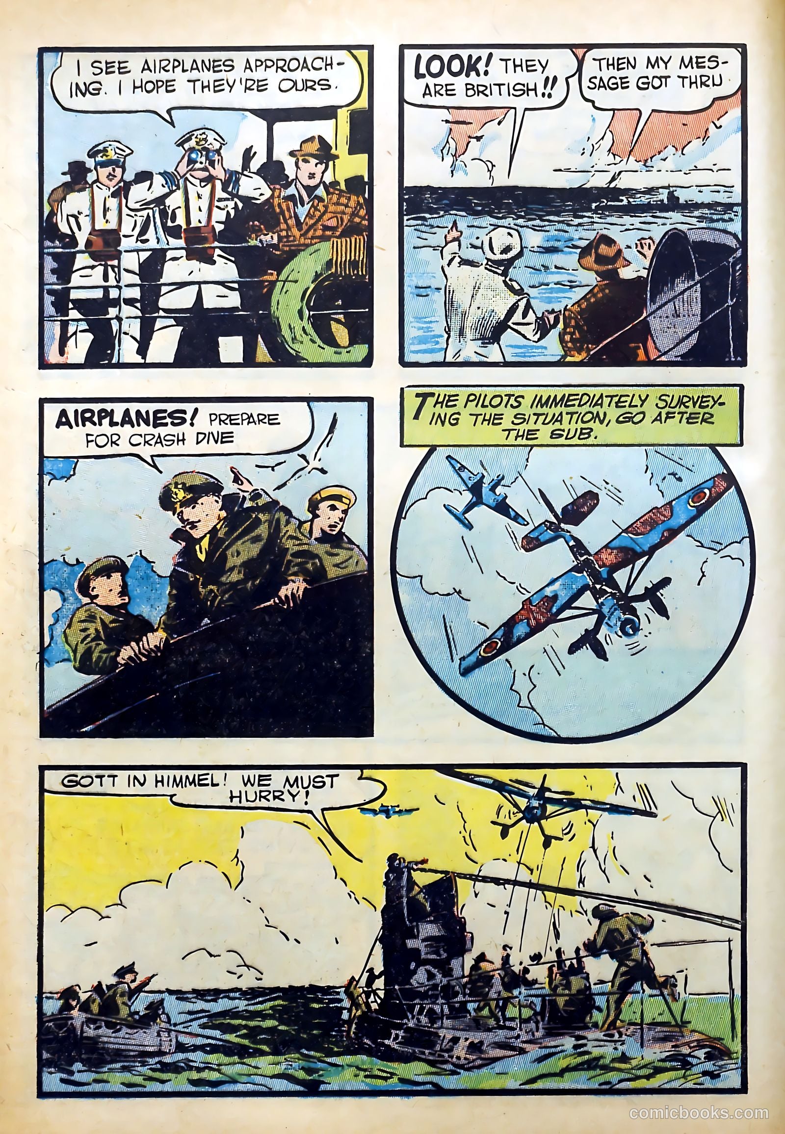 Captain Flight Comics #1 — page 28 of 60