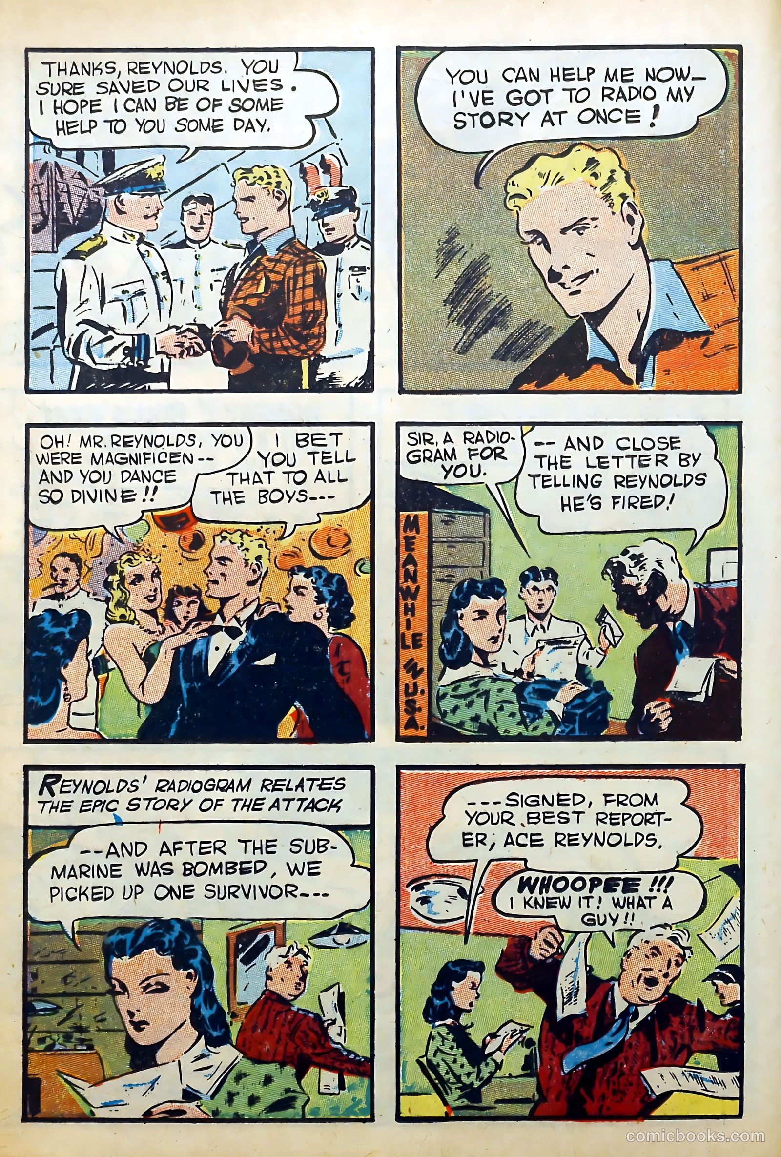 Captain Flight Comics #1 — page 30 of 60