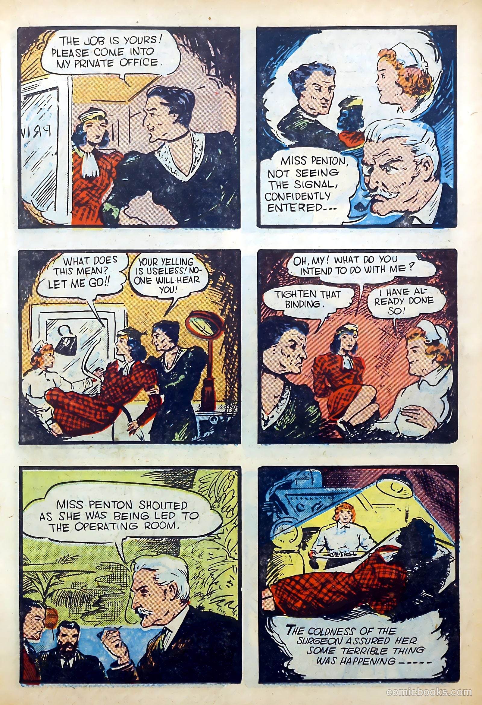 Captain Flight Comics #1 — page 35 of 60