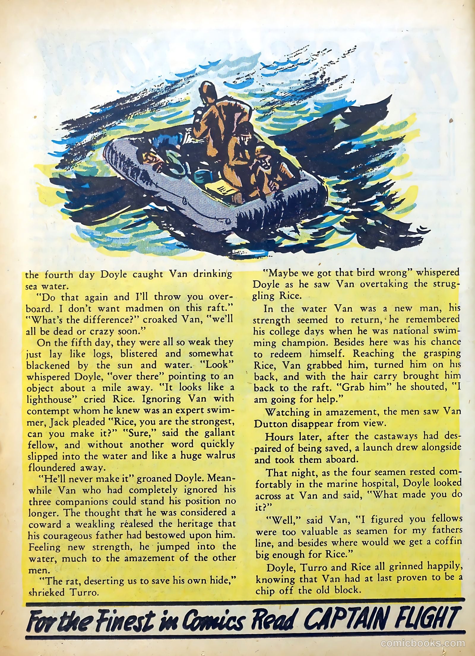 Captain Flight Comics #1 — page 44 of 60