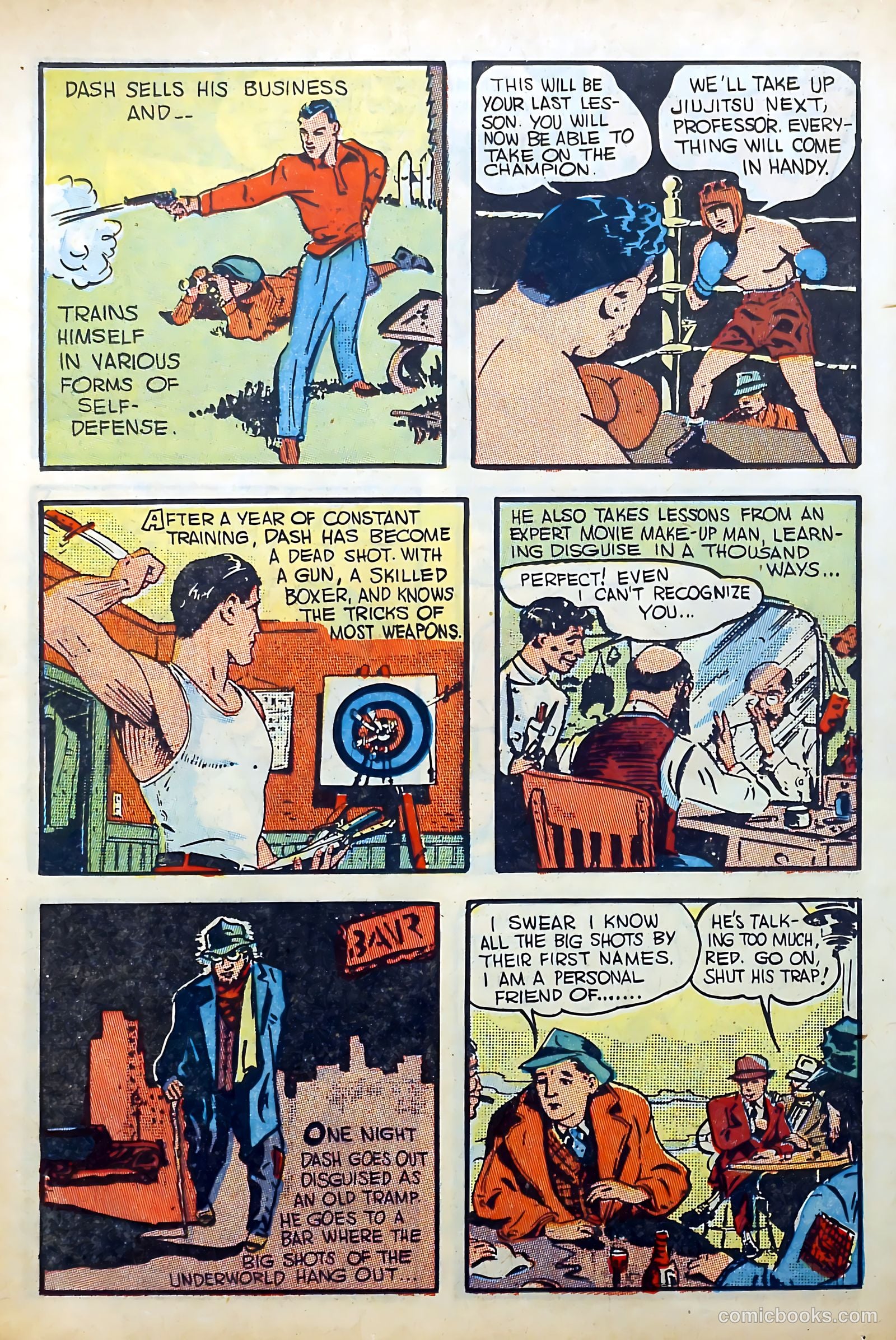 Captain Flight Comics #1 — page 46 of 60