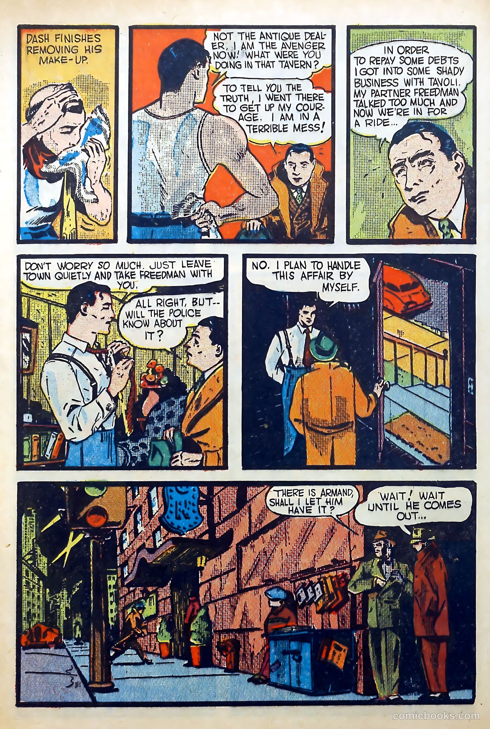 Captain Flight Comics #1 — page 48 of 60