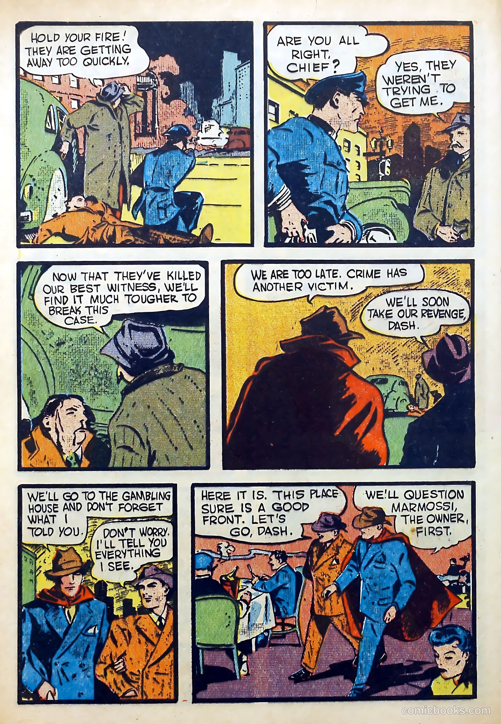 Captain Flight Comics #1 — page 54 of 60