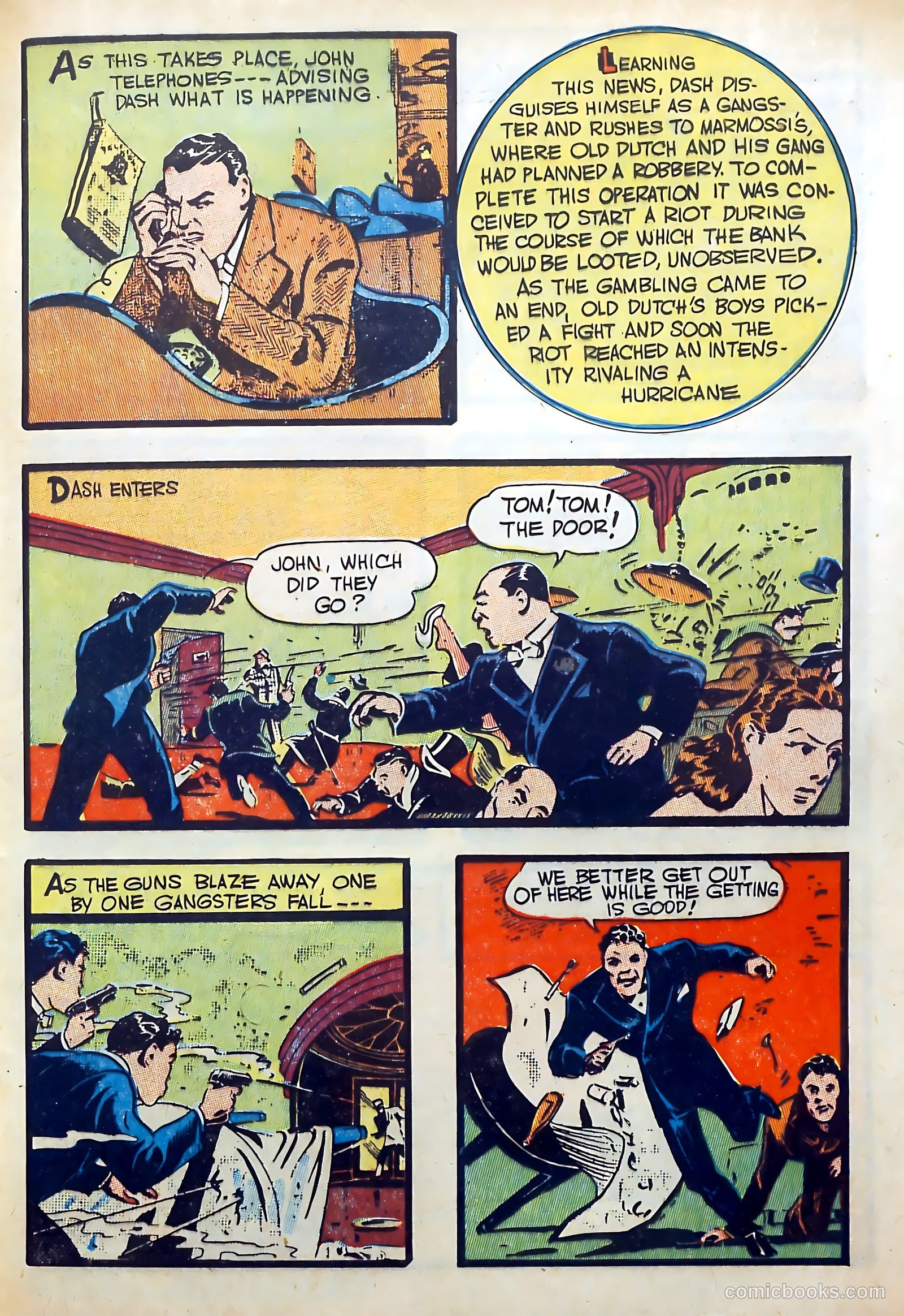 Captain Flight Comics #1 — page 57 of 60