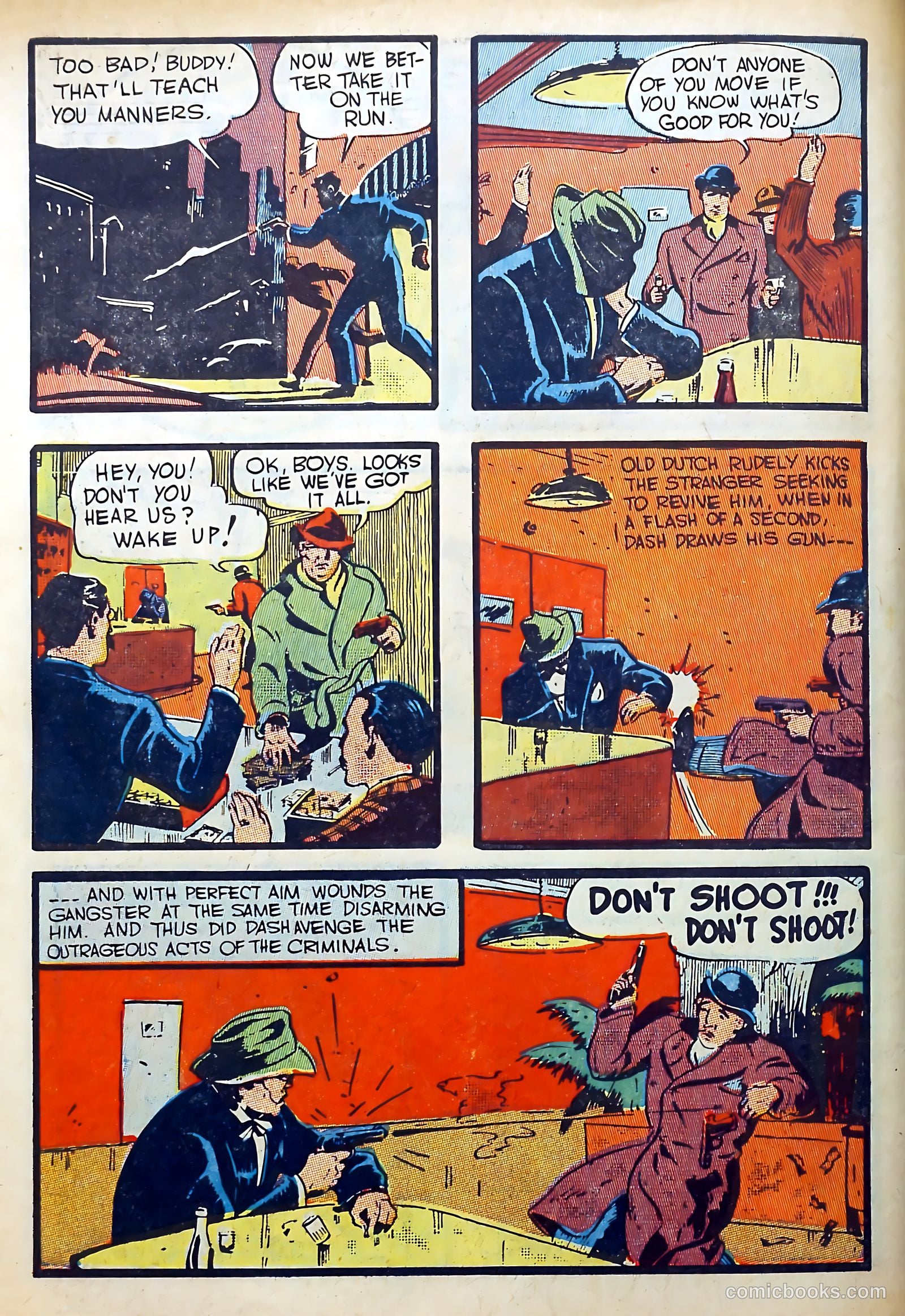 Captain Flight Comics #1 — page 58 of 60