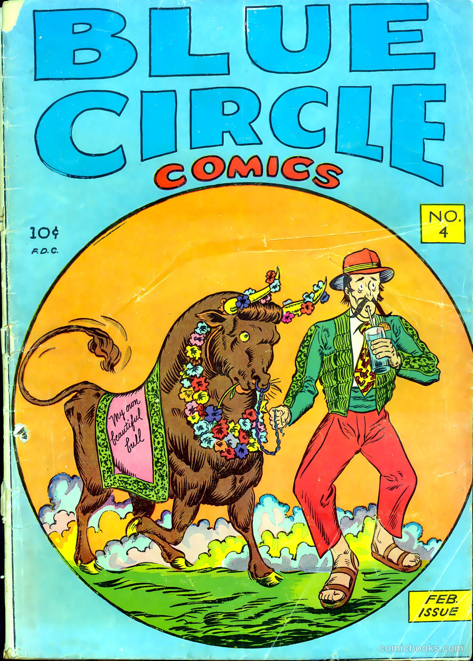Blue Circle Comics #4 — page 1 of 52