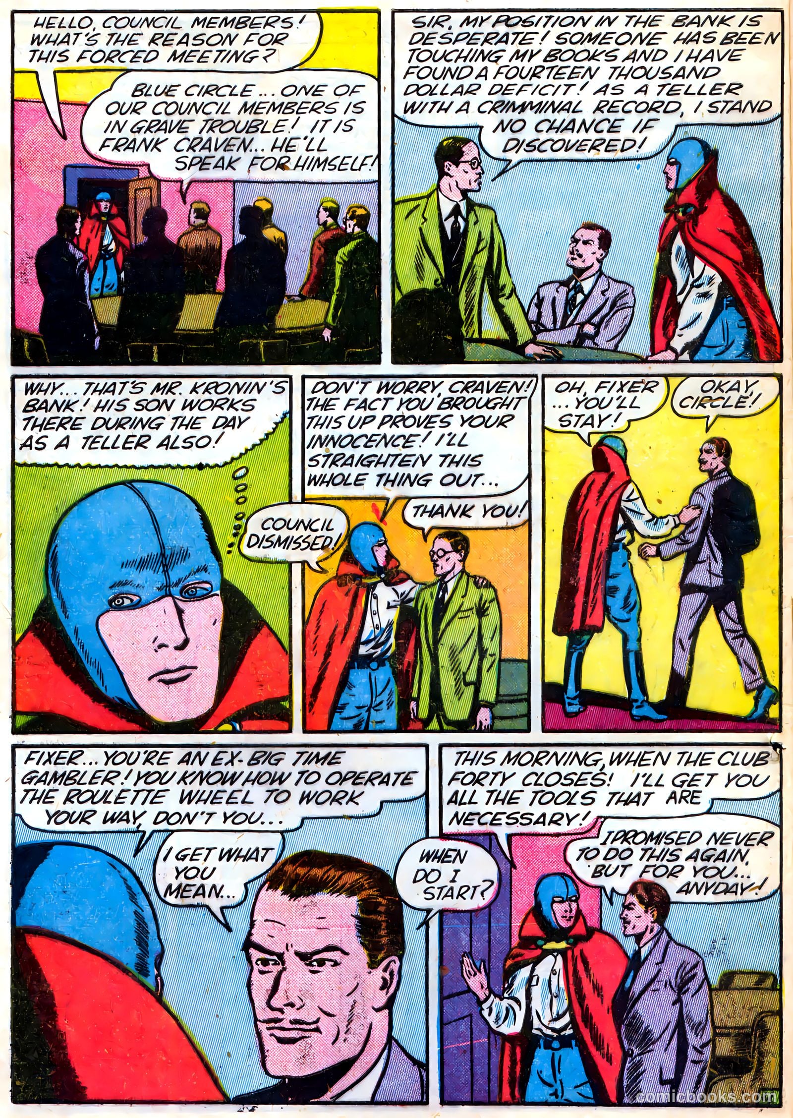 Blue Circle Comics #4 — page 6 of 52