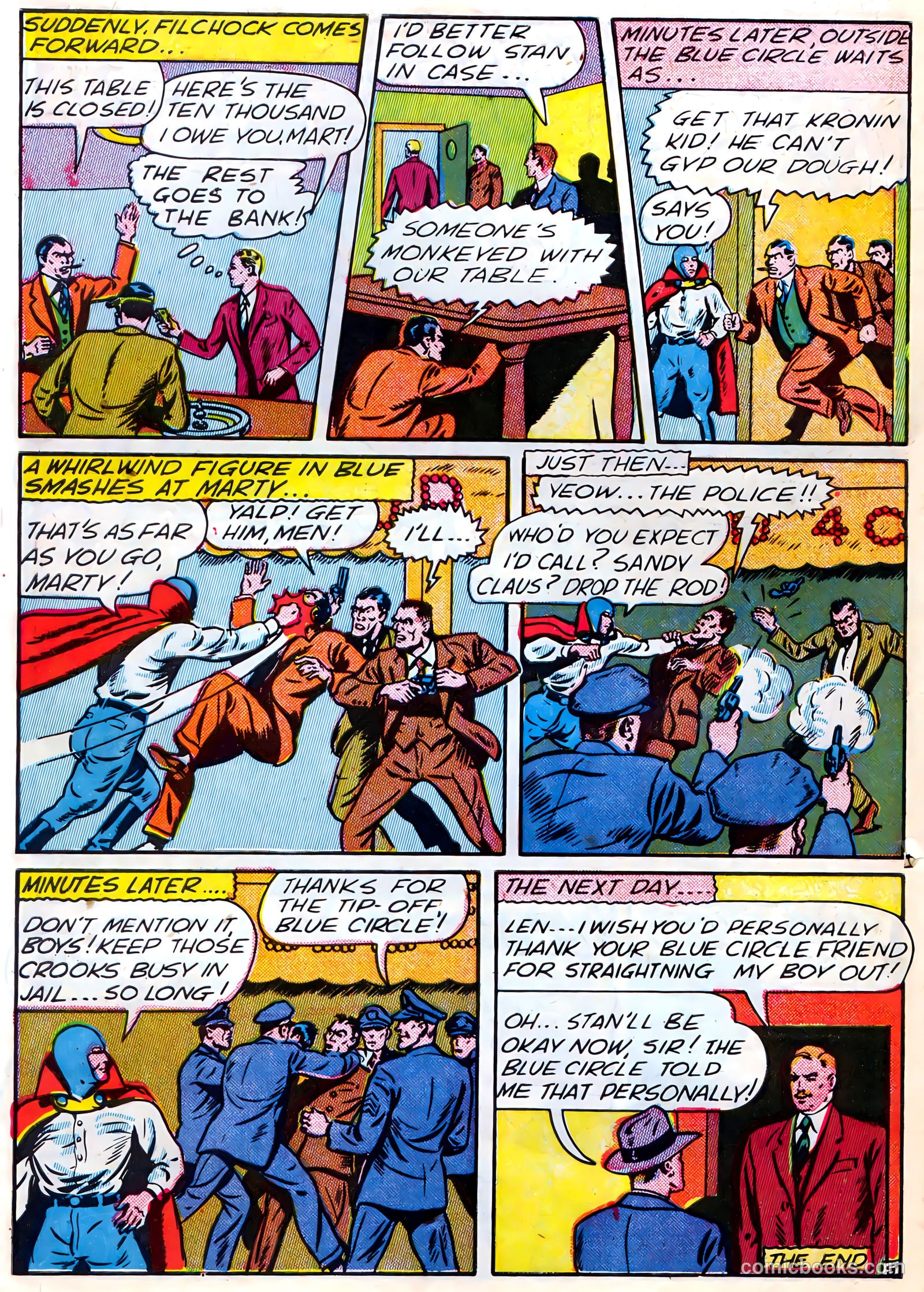 Blue Circle Comics #4 — page 10 of 52