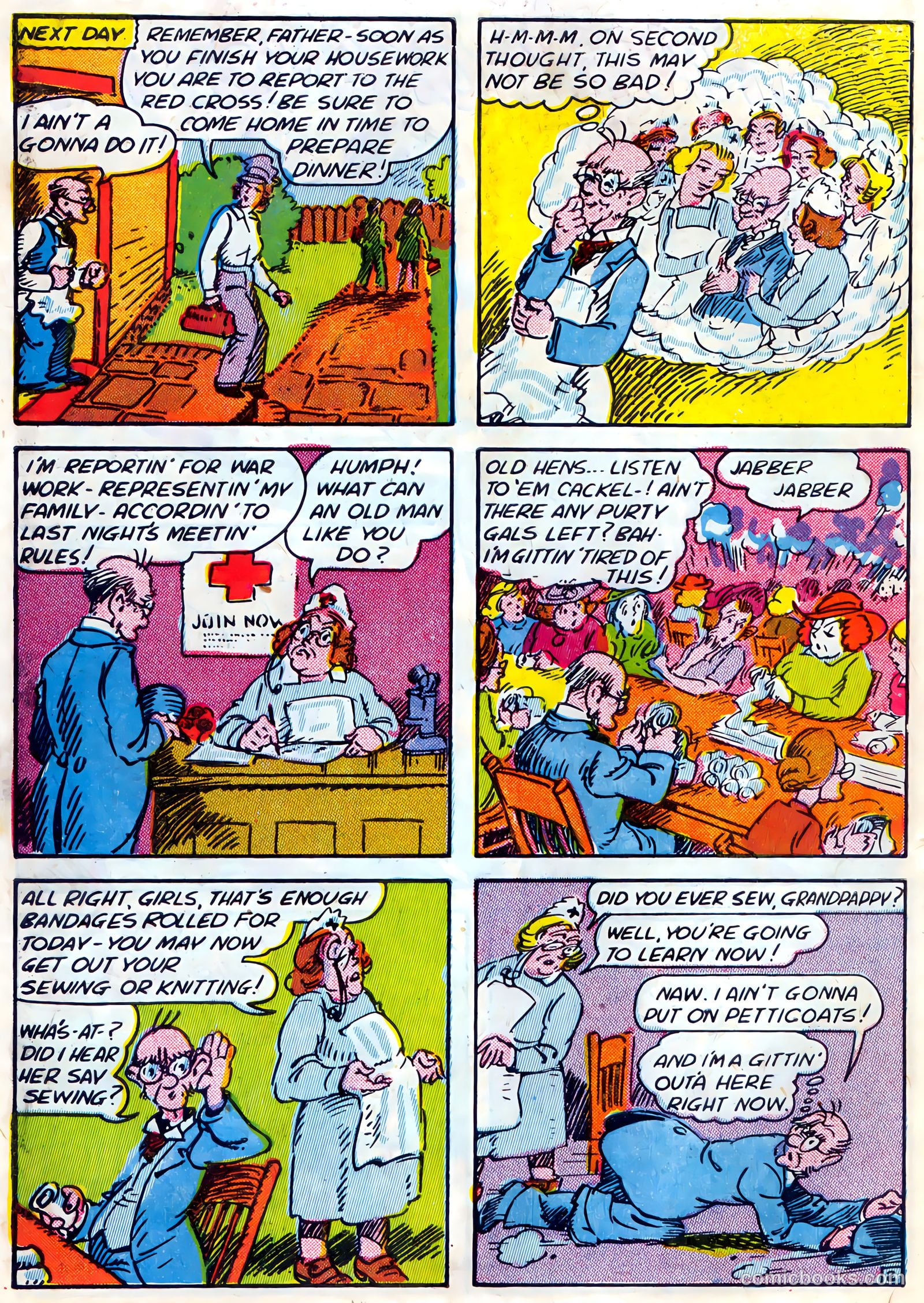 Blue Circle Comics #4 — page 46 of 52