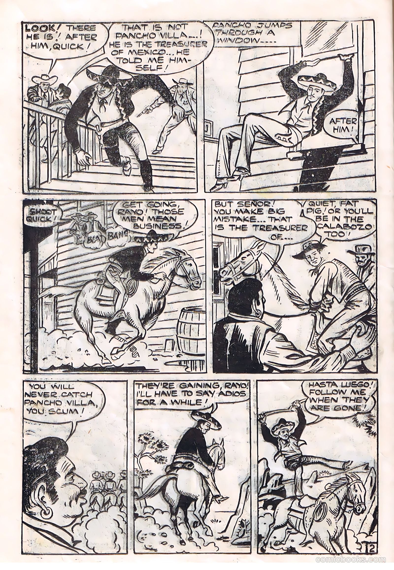 Pancho Villa #36 — page 20 of 28