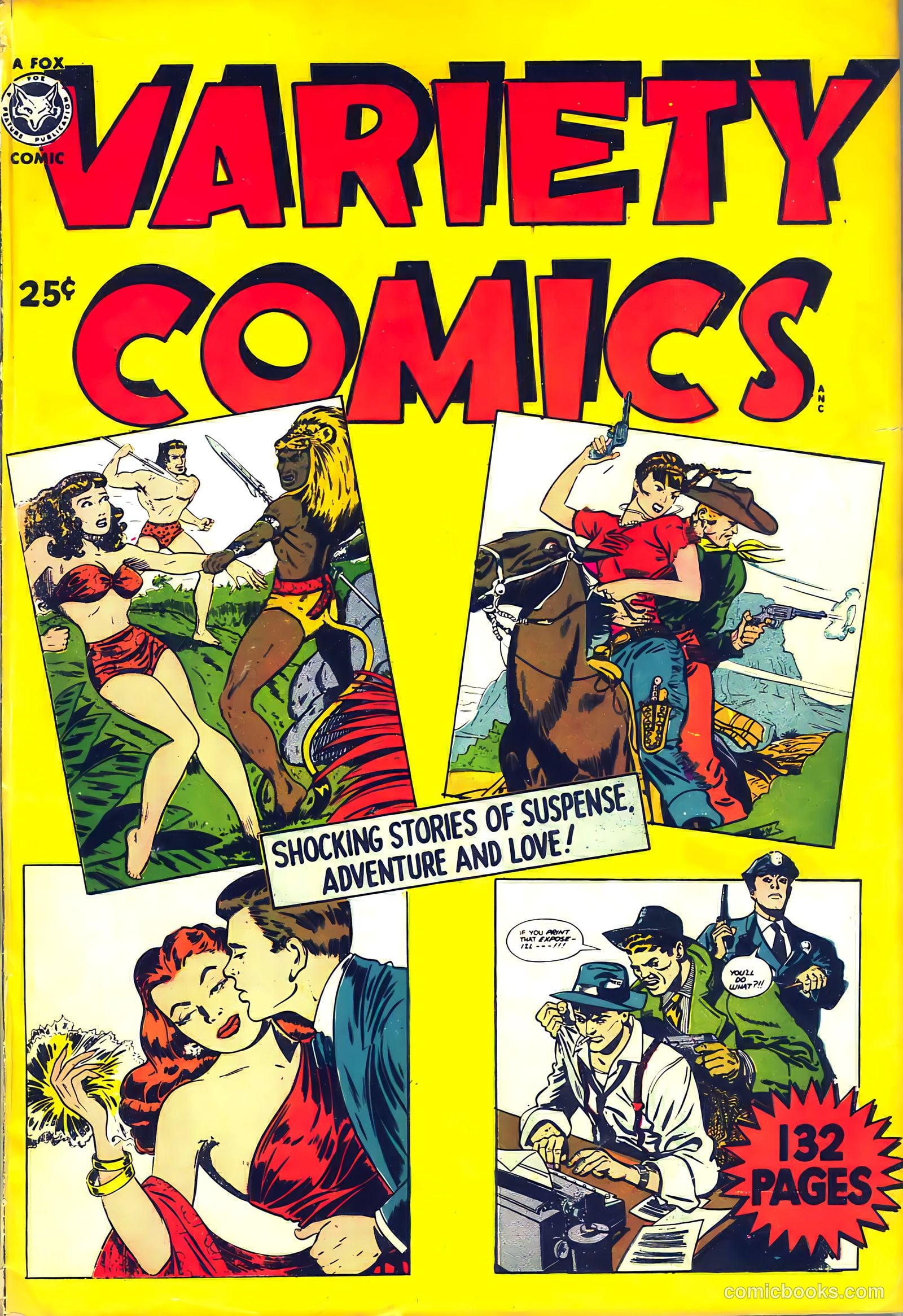 Variety Comics #1 — page 1 of 132